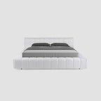 MAPLE HOME DECORATION Tufted Upholstered Low-Profile Bed - Custom Sizes