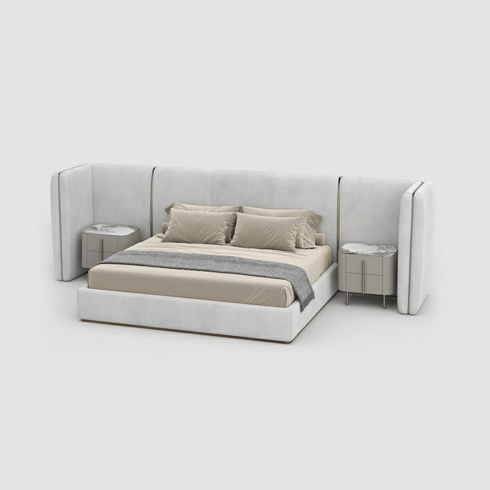 MAPLE HOME DECORATION Long-Headboard Bedroom Set - Custom Sizes
