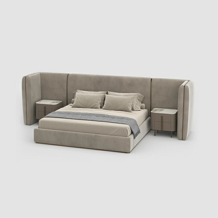 MAPLE HOME DECORATION Long-Headboard Bedroom Set - Custom Sizes