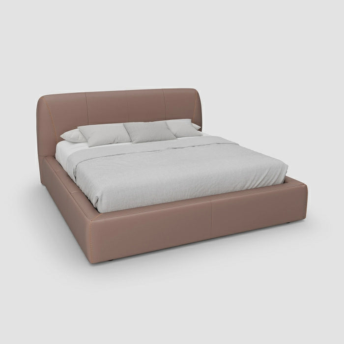 MAPLE HOME DECORATION Full-Leather Storage Bed - Custom Sizes
