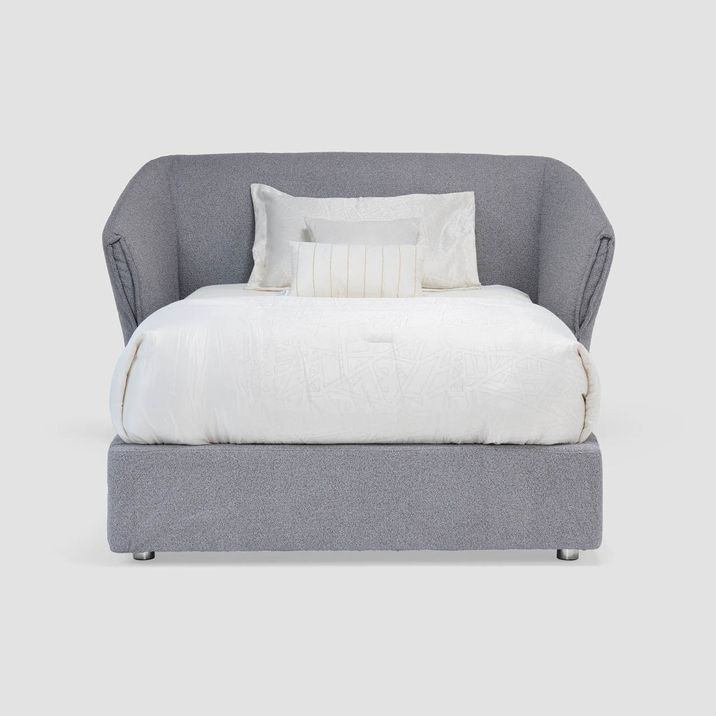 MAPLE HOME DECORATION Fully-Upholstered Storage King Bed - Custom Sizes