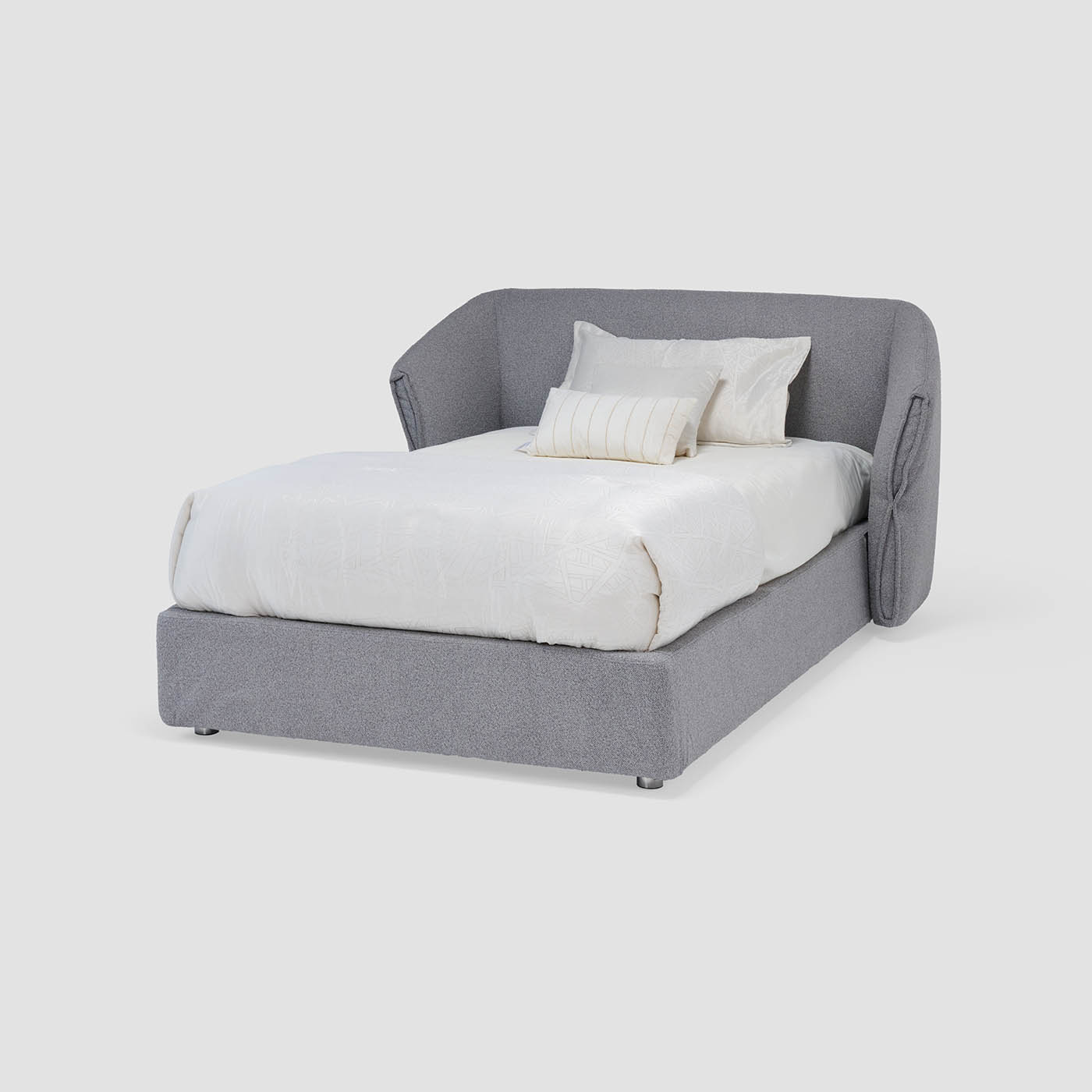 MAPLE HOME DECORATION Fully-Upholstered Storage King Bed - Custom Sizes