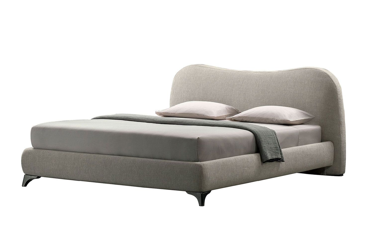 MAPLE HOME Custom Upholstered Bed Frame ¨C Modern Style with Leather/Velvet/Fabric Options