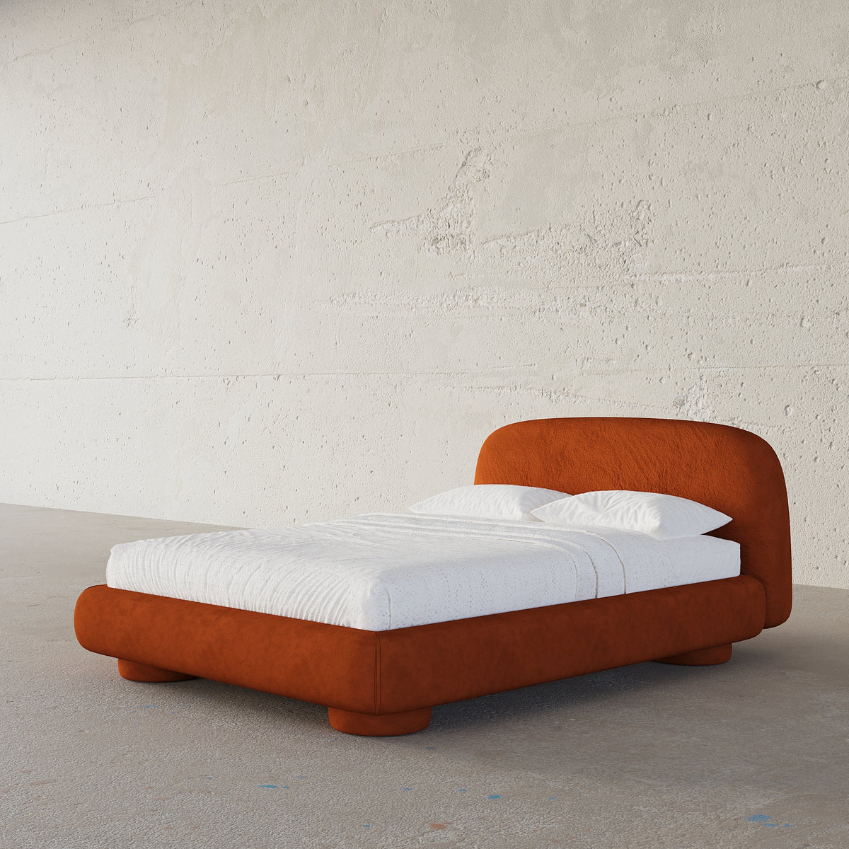 MAPLE HOME Custom Upholstered Bed Frame ¨C Modern Style with Leather/Velvet/Fabric Options