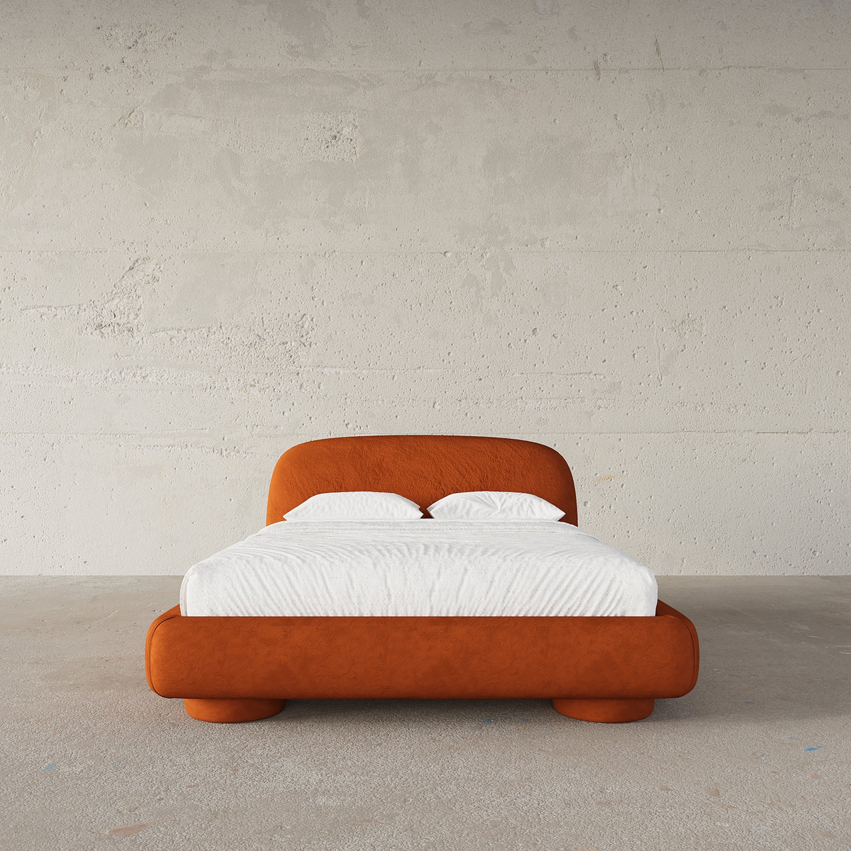 MAPLE HOME Custom Upholstered Bed Frame ¨C Modern Style with Leather/Velvet/Fabric Options
