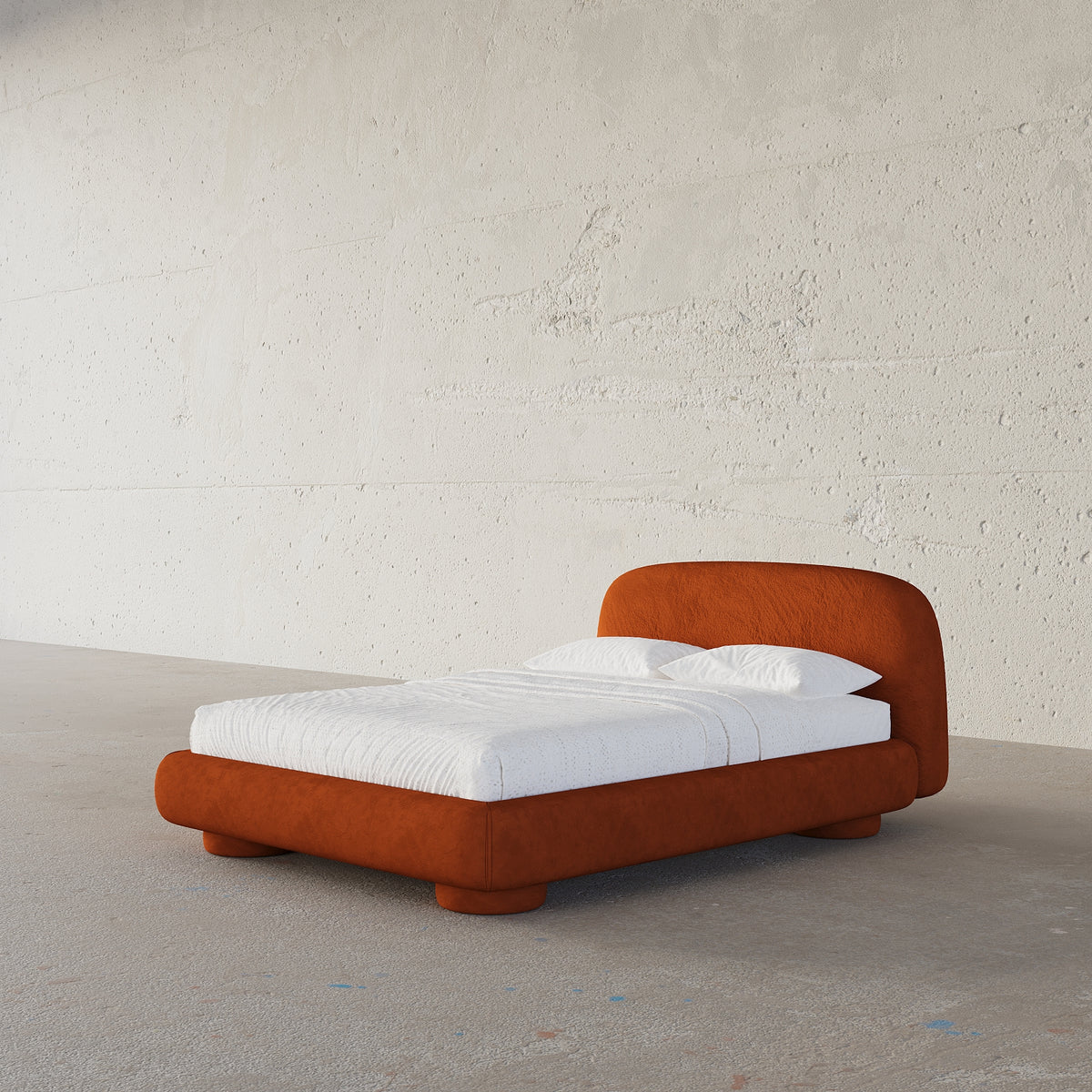 MAPLE HOME Custom Upholstered Bed Frame ¨C Modern Style with Leather/Velvet/Fabric Options