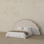MAPLE HOME Custom Upholstered Bed Frame ¨C Modern Style with Leather/Velvet/Fabric Options