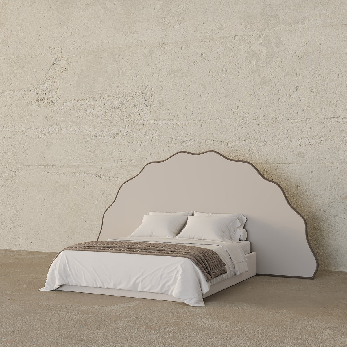 MAPLE HOME Custom Upholstered Bed Frame ¨C Modern Style with Leather/Velvet/Fabric Options