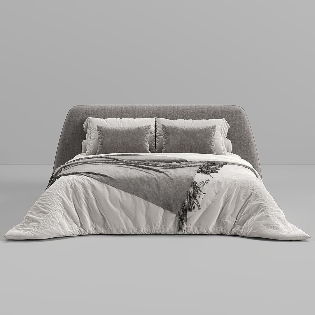 MAPLE HOME Custom Upholstered Bed Frame ¨C Modern Style with Leather/Velvet/Fabric Options