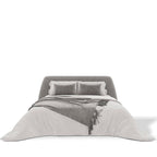 MAPLE HOME Custom Upholstered Bed Frame ¨C Modern Style with Leather/Velvet/Fabric Options