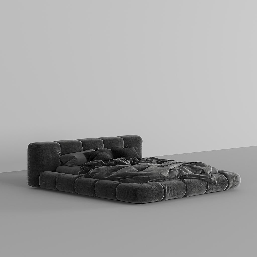 MAPLE HOME Custom Upholstered Bed Frame ¨C Modern Style with Leather/Velvet/Fabric Options