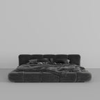 MAPLE HOME Custom Upholstered Bed Frame ¨C Modern Style with Leather/Velvet/Fabric Options