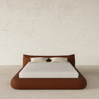 MAPLE HOME Custom Upholstered Bed Frame ¨C Modern Style with Leather/Velvet/Fabric Options