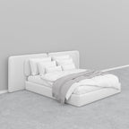 MAPLE HOME Custom Upholstered Bed Frame ¨C Modern Style with Leather/Velvet/Fabric Options