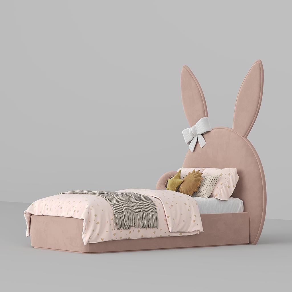 MAPLE HOME Custom Upholstered Bed Frame ¨C Modern Style with Leather/Velvet/Fabric Options