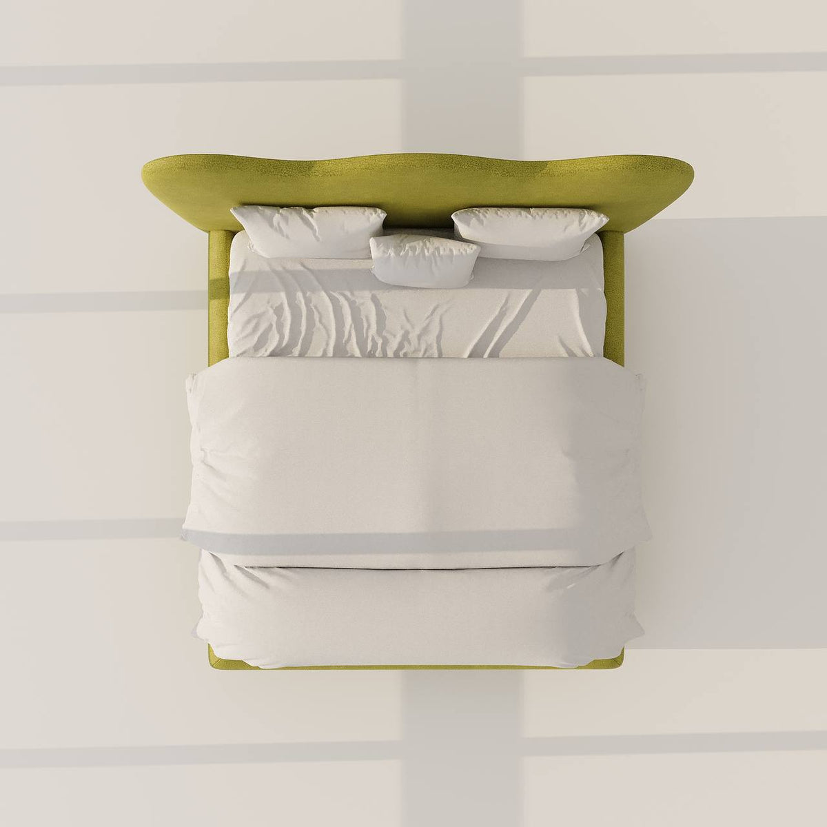 MAPLE HOME Custom Upholstered Bed Frame ¨C Modern Style with Leather/Velvet/Fabric Options