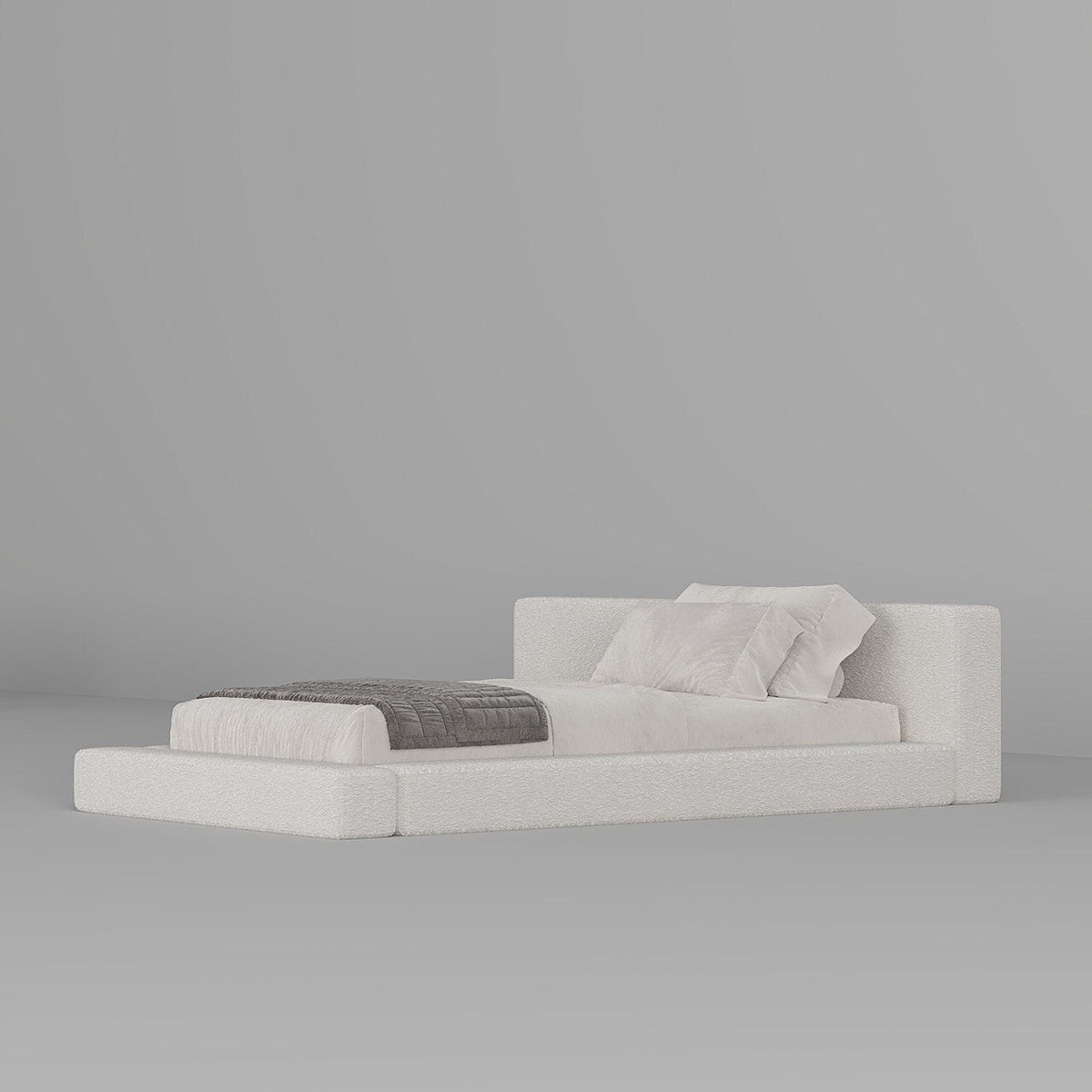 MAPLE HOME Custom Upholstered Bed Frame ¨C Modern Style with Leather/Velvet/Fabric Options