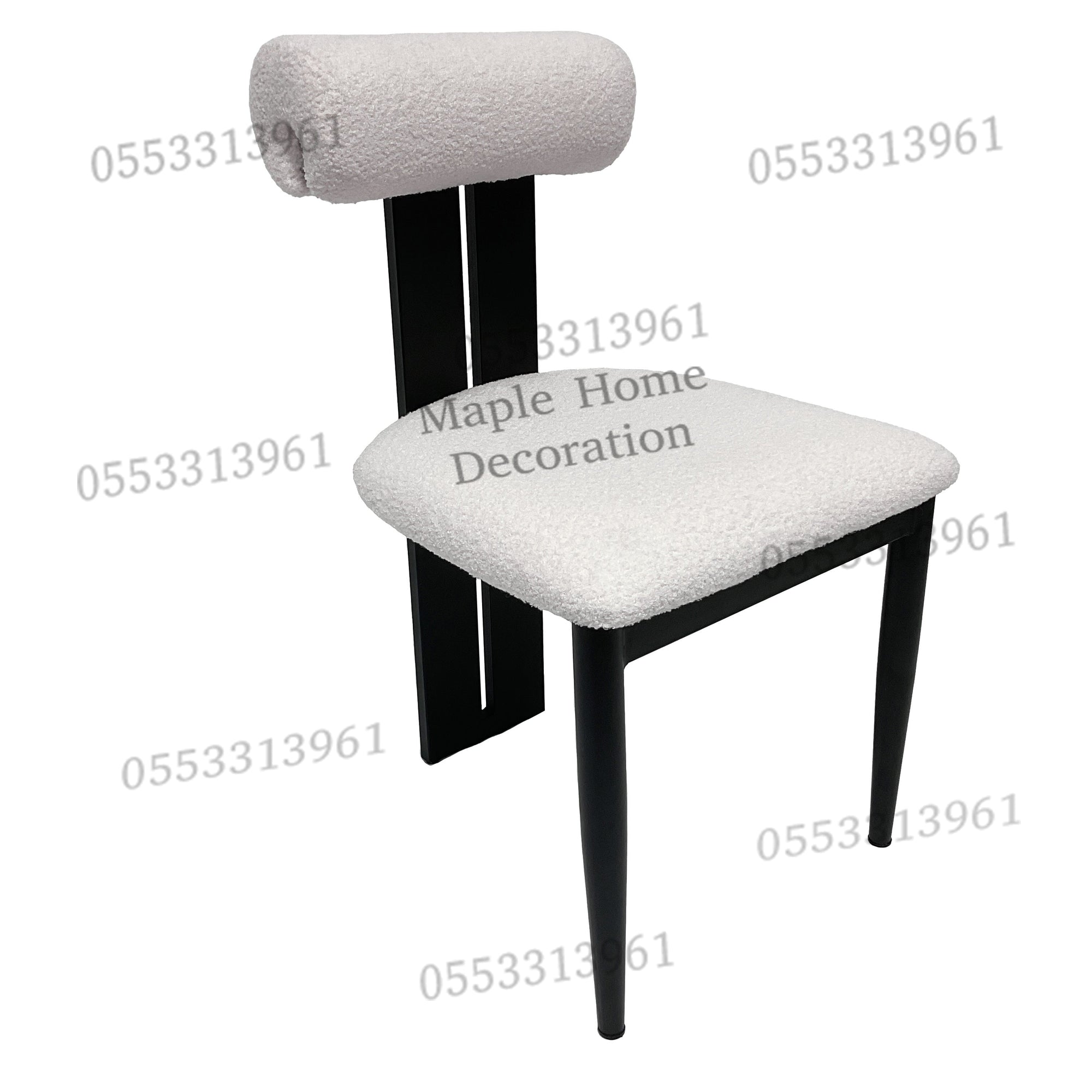 Dining Chairs Velvet Cushion Seat Chair Stainless Steel Golden Legs Dining Room Chair