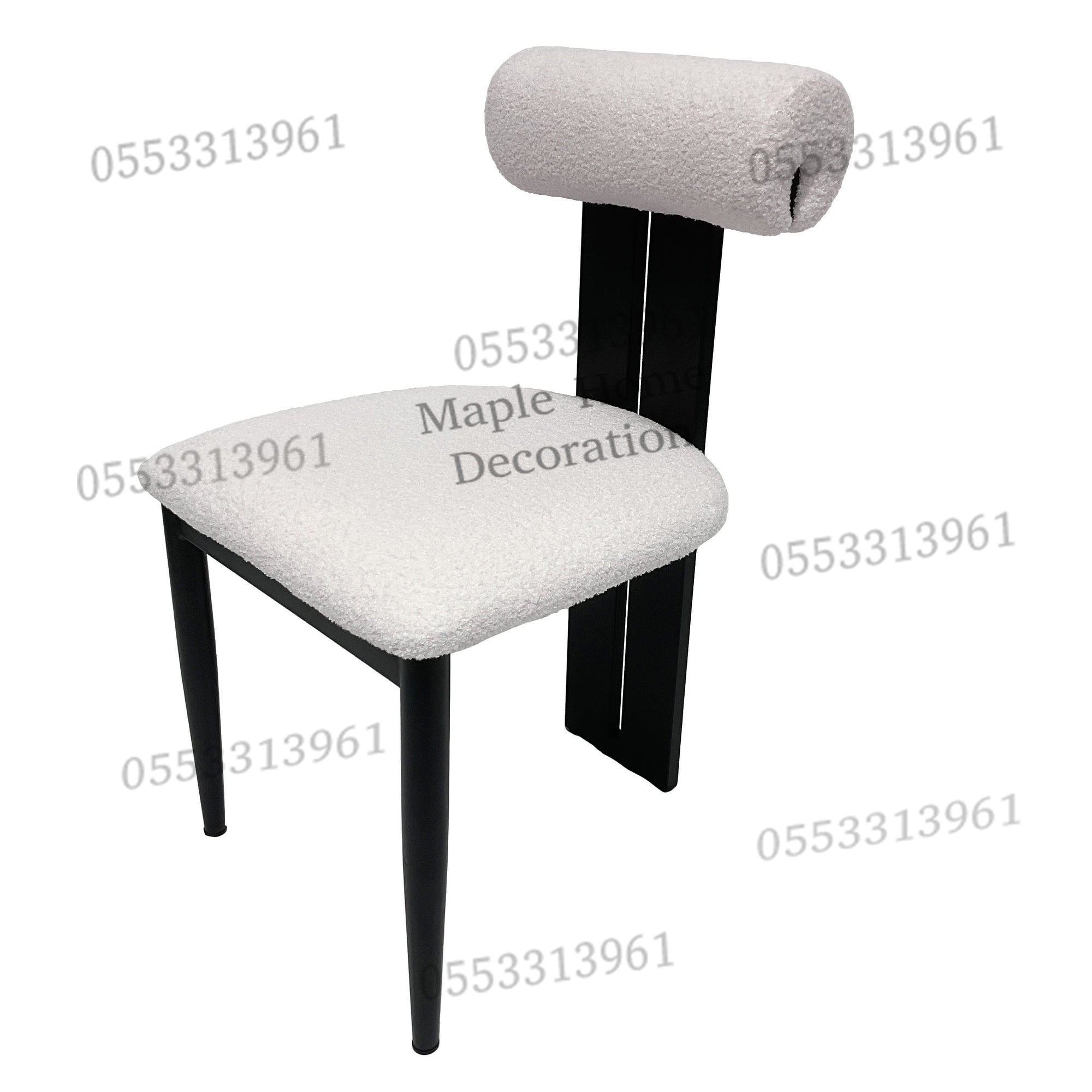 Dining Chairs Velvet Cushion Seat Chair Stainless Steel Golden Legs Dining Room Chair