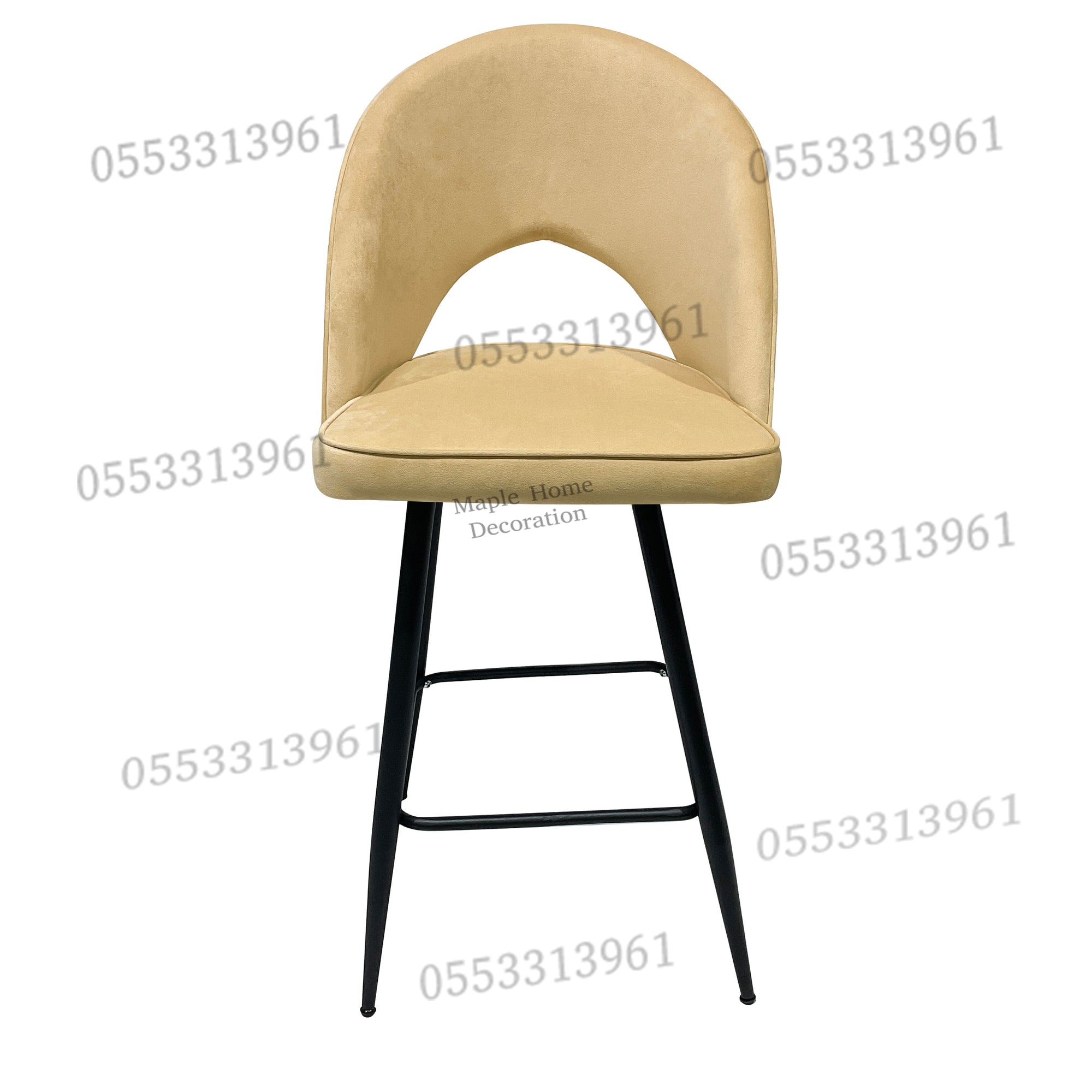High Bar Stool 75cm Legs Stable Stylish Seating