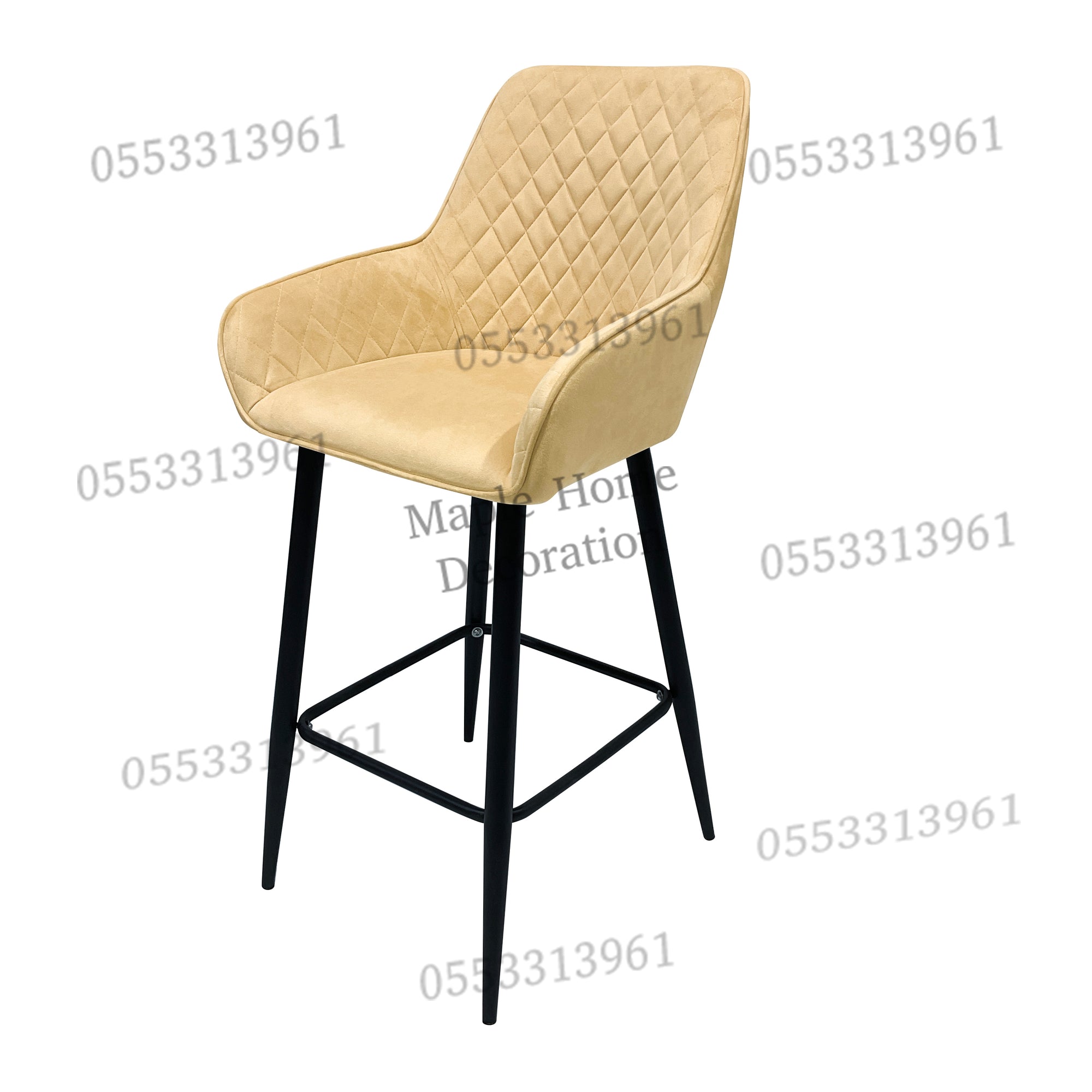 High Bar Stool 75cm Legs Stable Stylish Seating