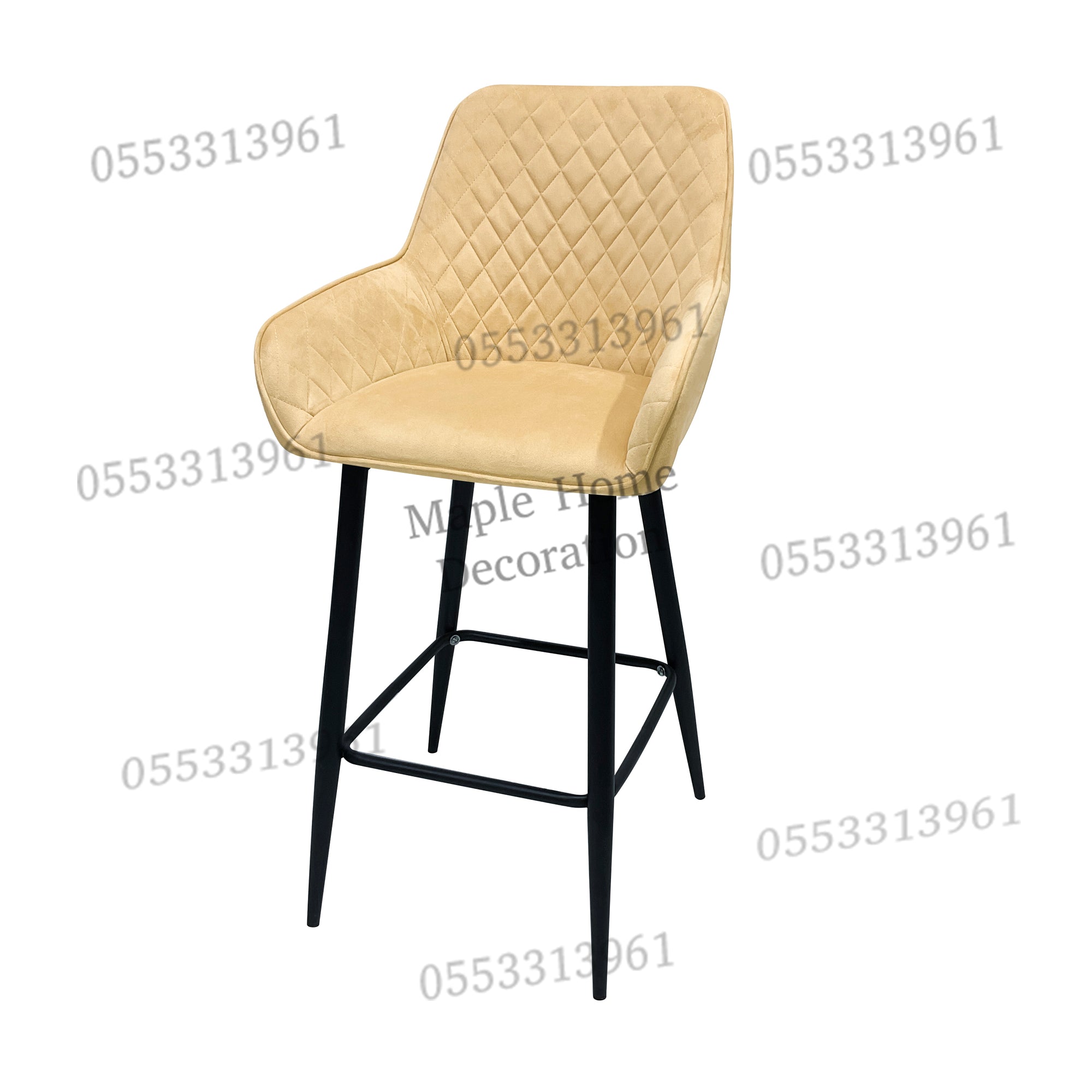 High Bar Stool 75cm Legs Stable Stylish Seating
