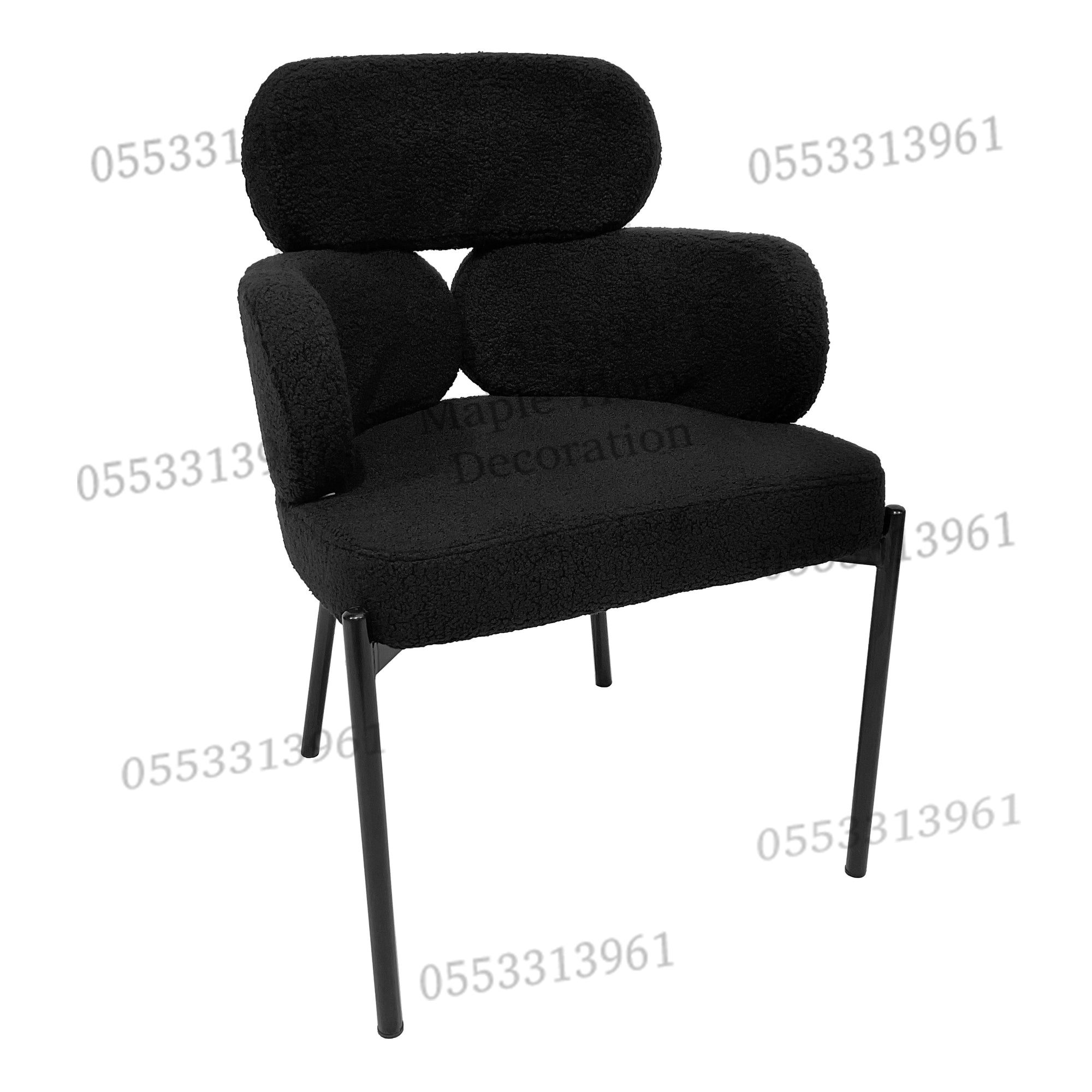 Dining Chairs Velvet Cushion Seat Chair Stainless Steel Golden Legs Dining Room Chair