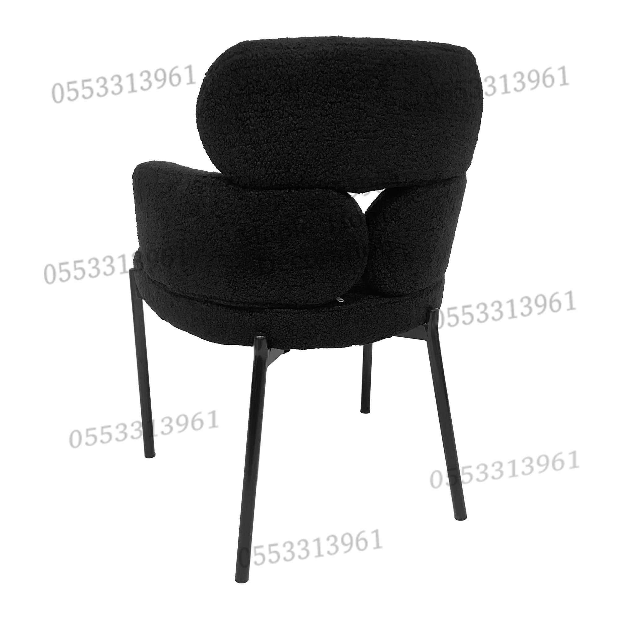 Dining Chairs Velvet Cushion Seat Chair Stainless Steel Golden Legs Dining Room Chair