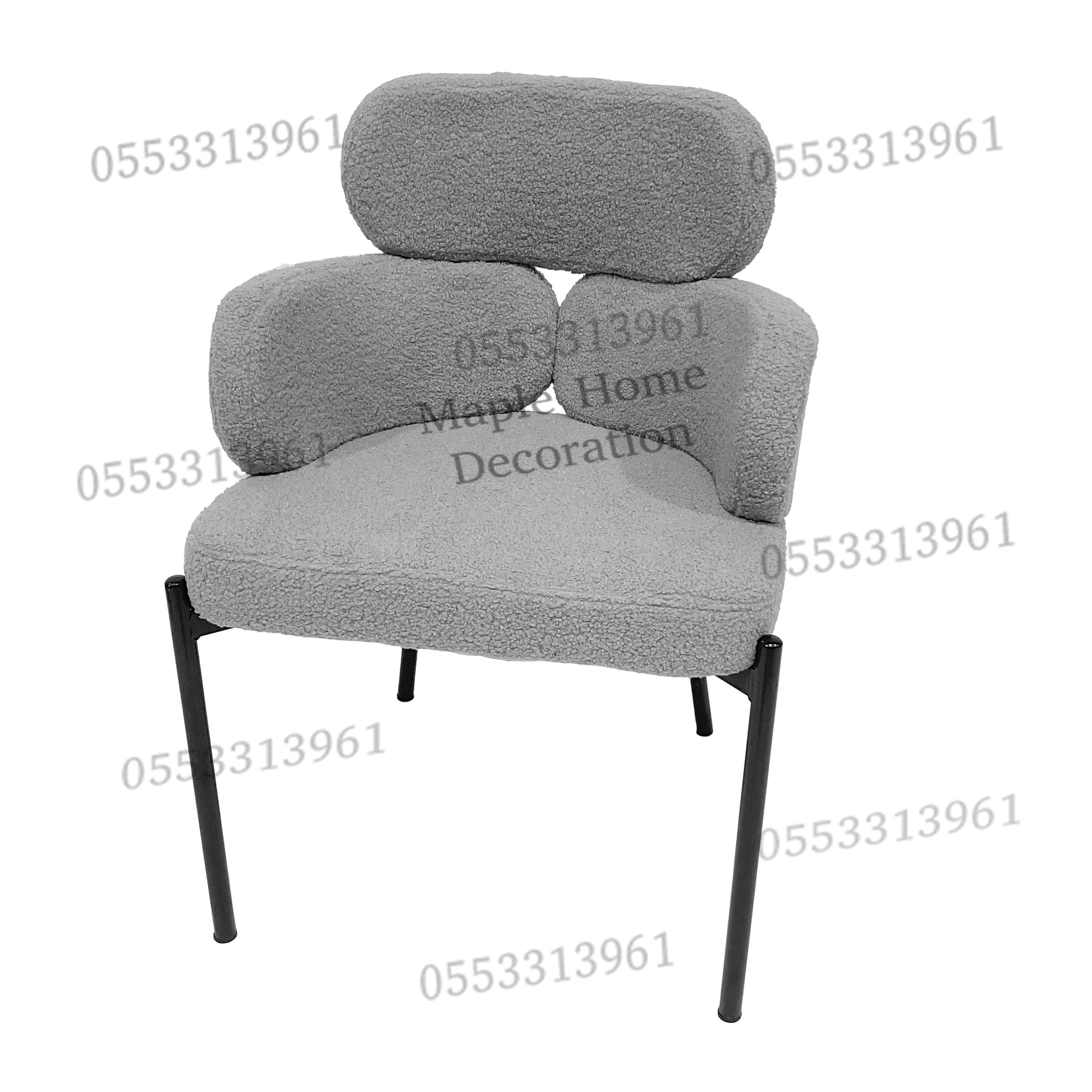 Dining Chairs Velvet Cushion Seat Chair Stainless Steel Golden Legs Dining Room Chair