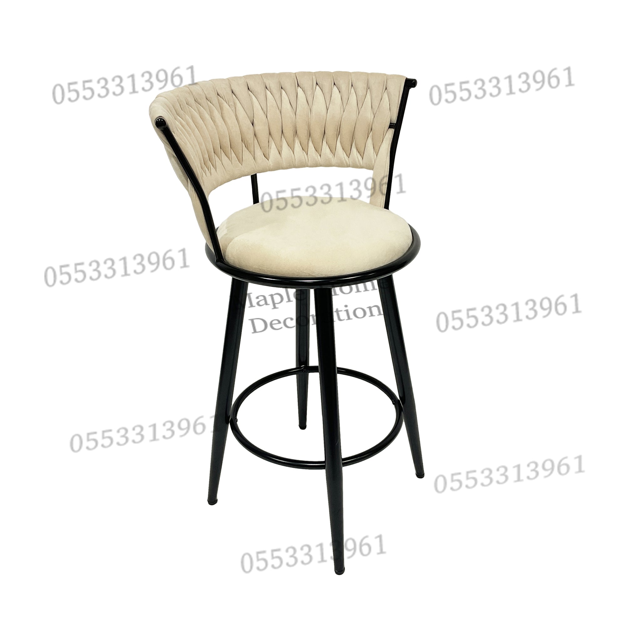 High Bar Stool 75cm Legs Stable Stylish Seating