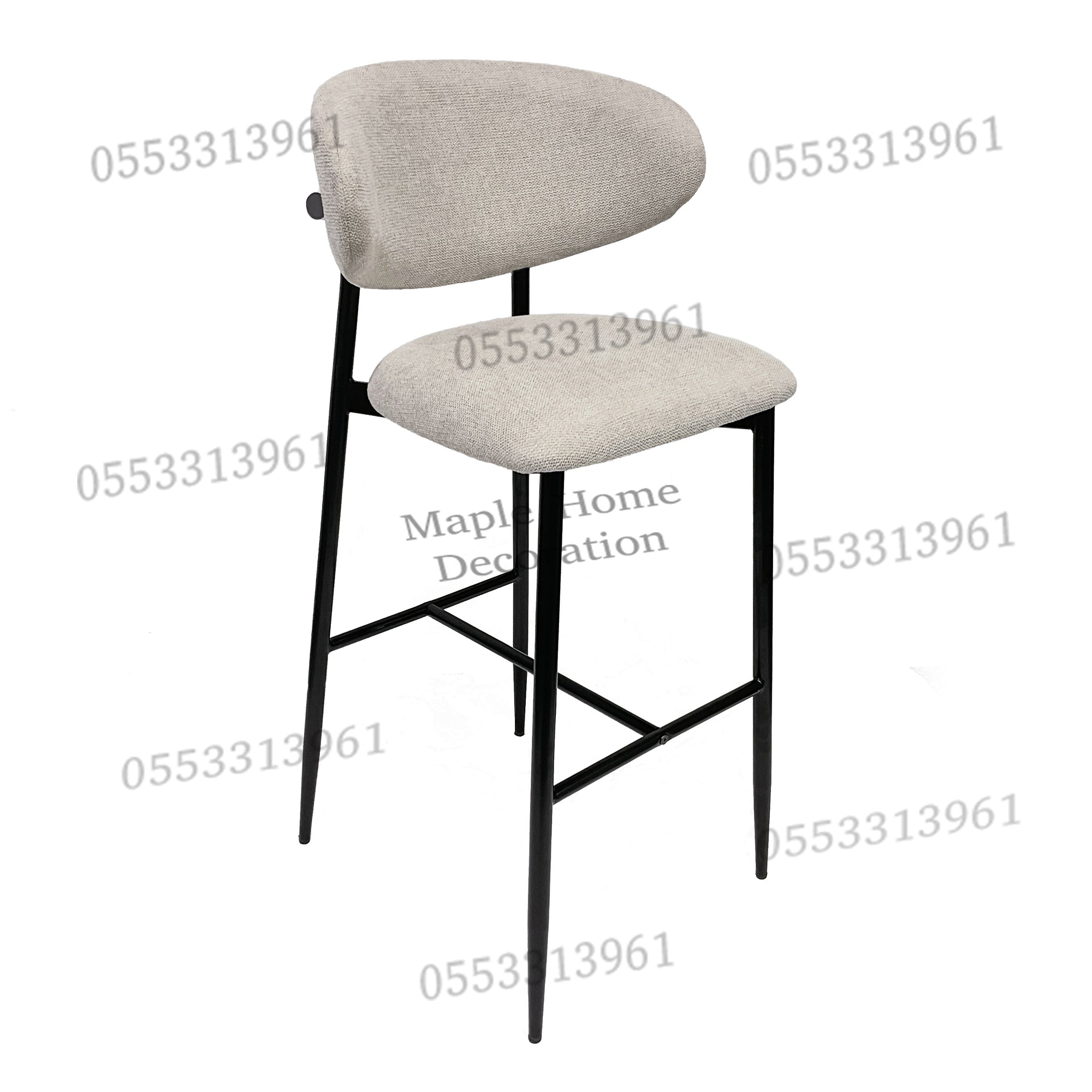 High Bar Stool 75cm Legs Stable Stylish Seating