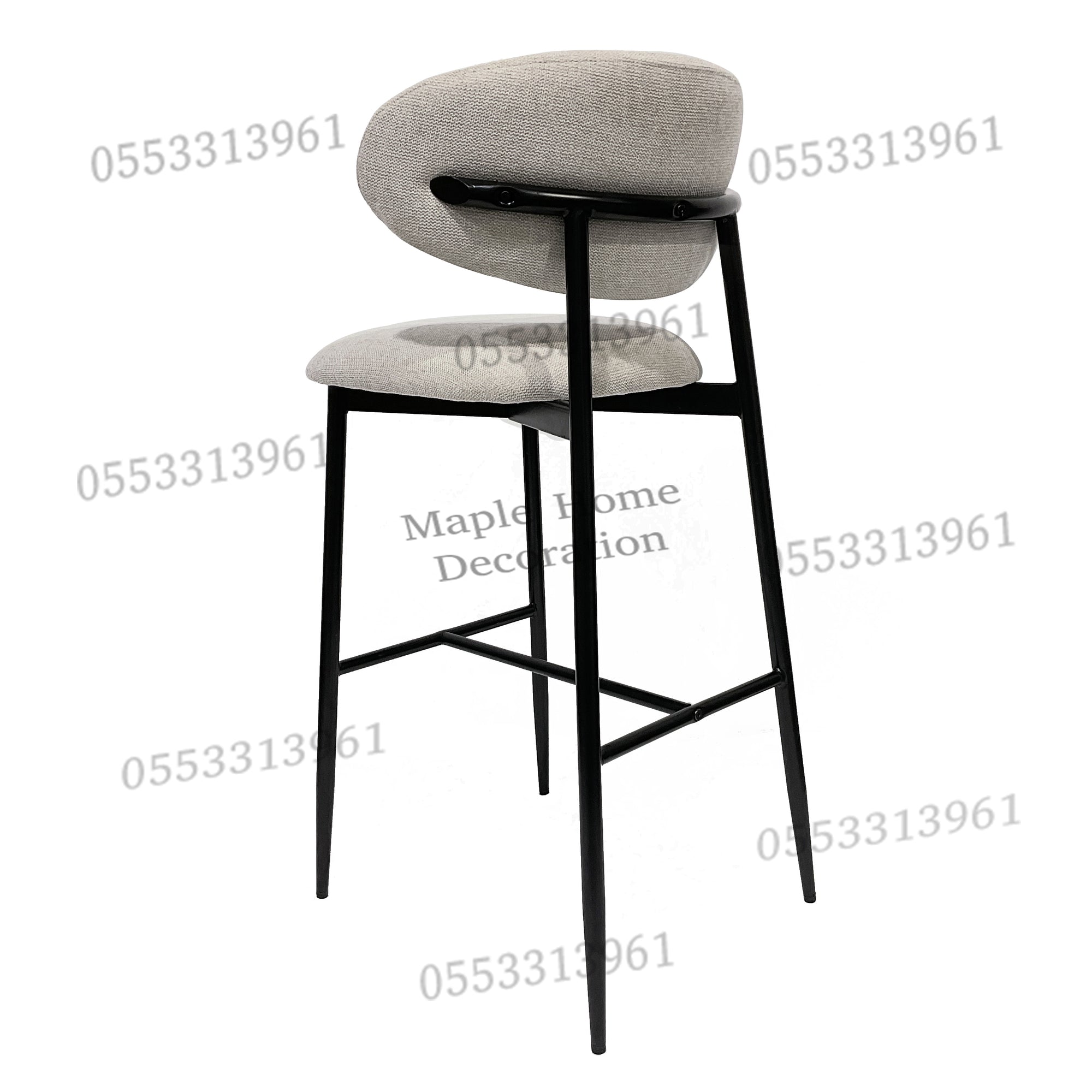 High Bar Stool 75cm Legs Stable Stylish Seating