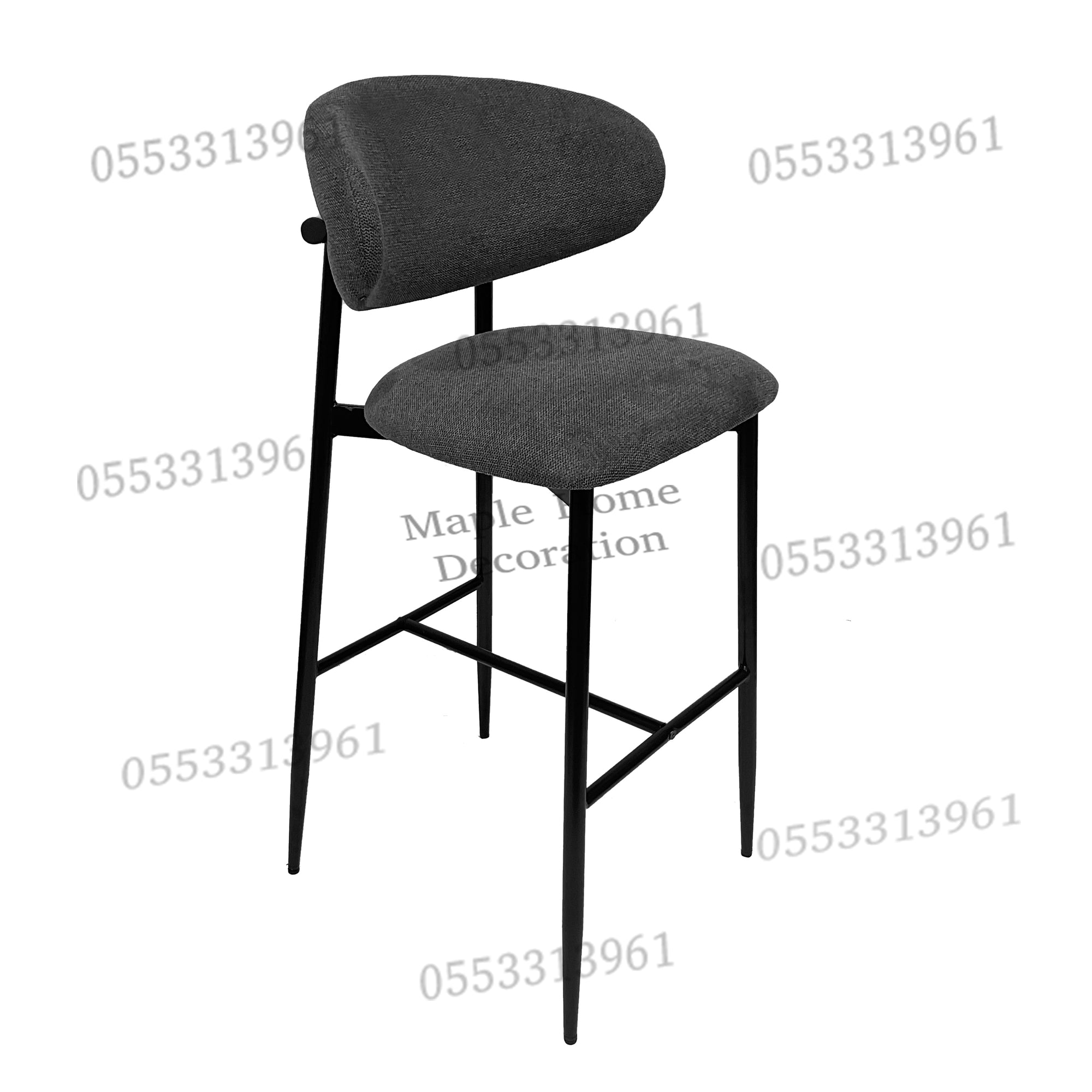 High Bar Stool 75cm Legs Stable Stylish Seating
