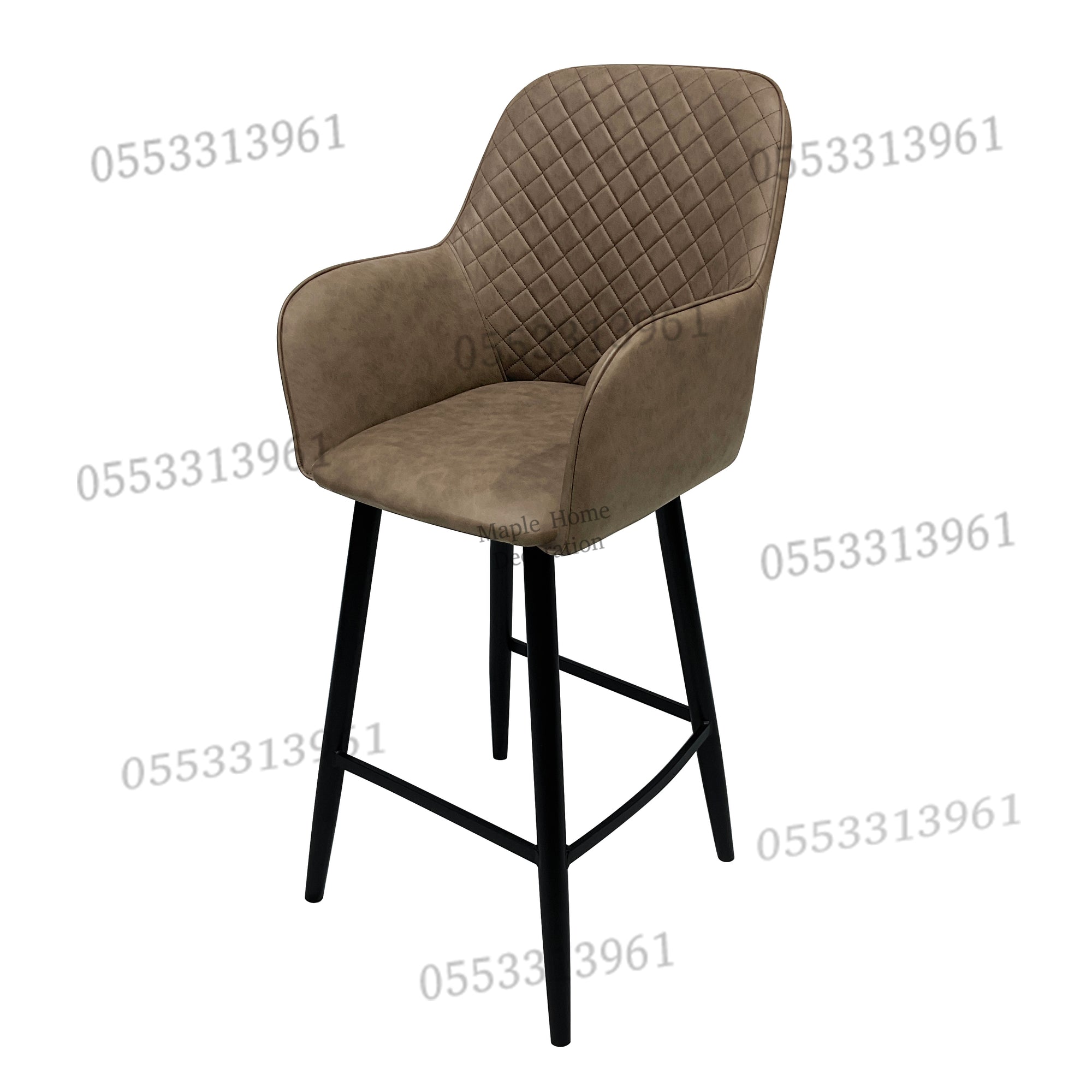 High Bar Stool 75cm Legs Stable Stylish Seating