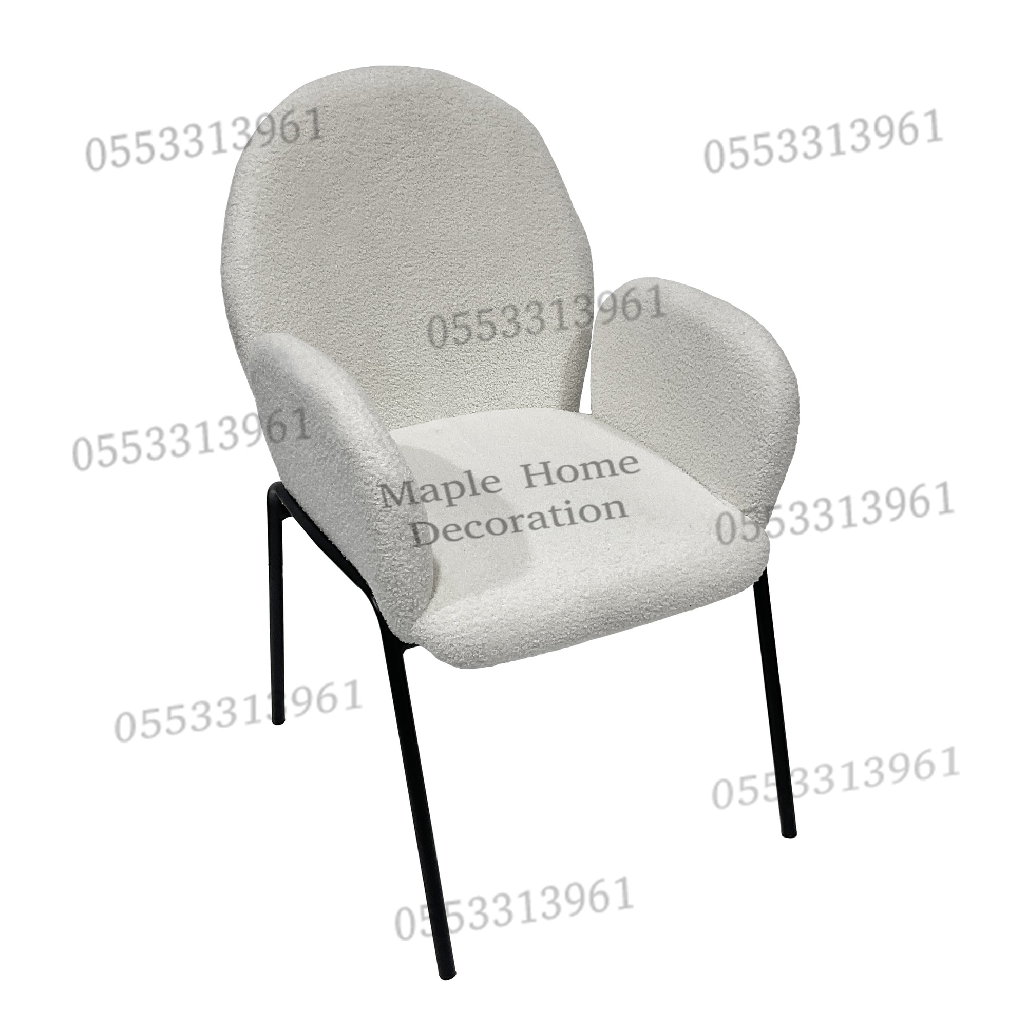 Dining Chairs Velvet Cushion Seat Chair Stainless Steel Golden Legs Dining Room Chair
