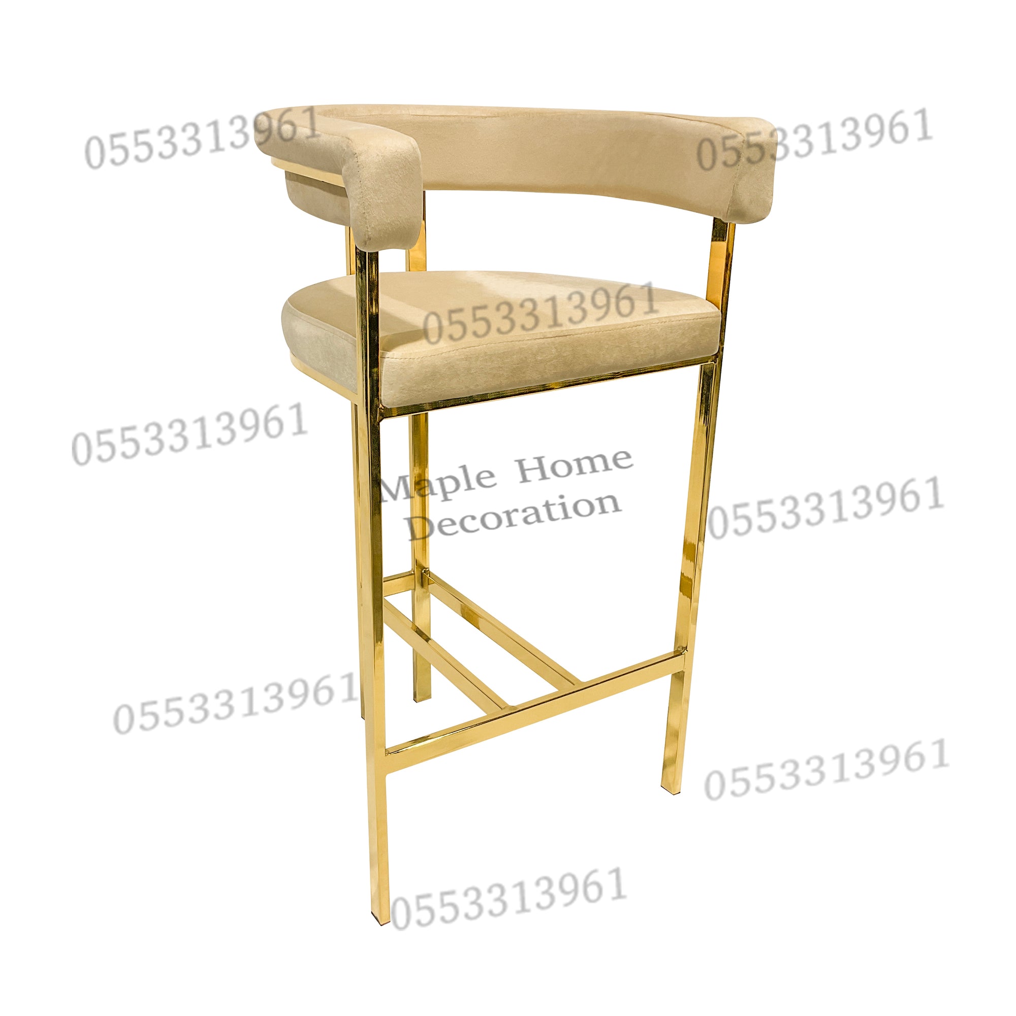 High Bar Stool 75cm Legs Stable Stylish Seating