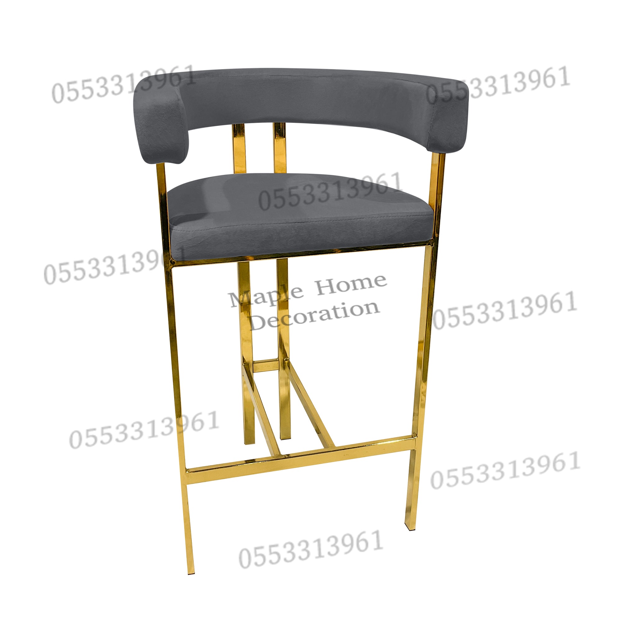 High Bar Stool 75cm Legs Stable Stylish Seating