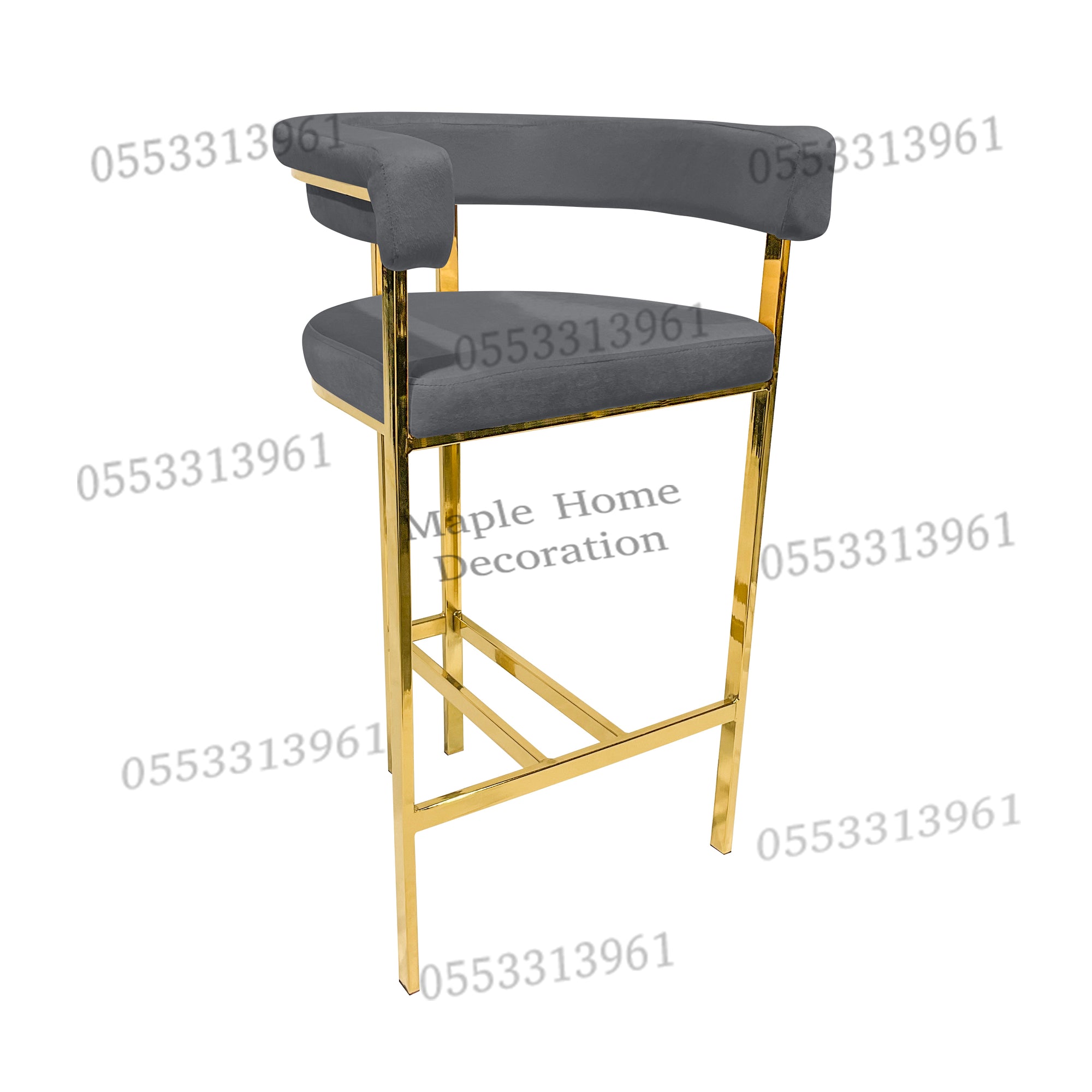 High Bar Stool 75cm Legs Stable Stylish Seating