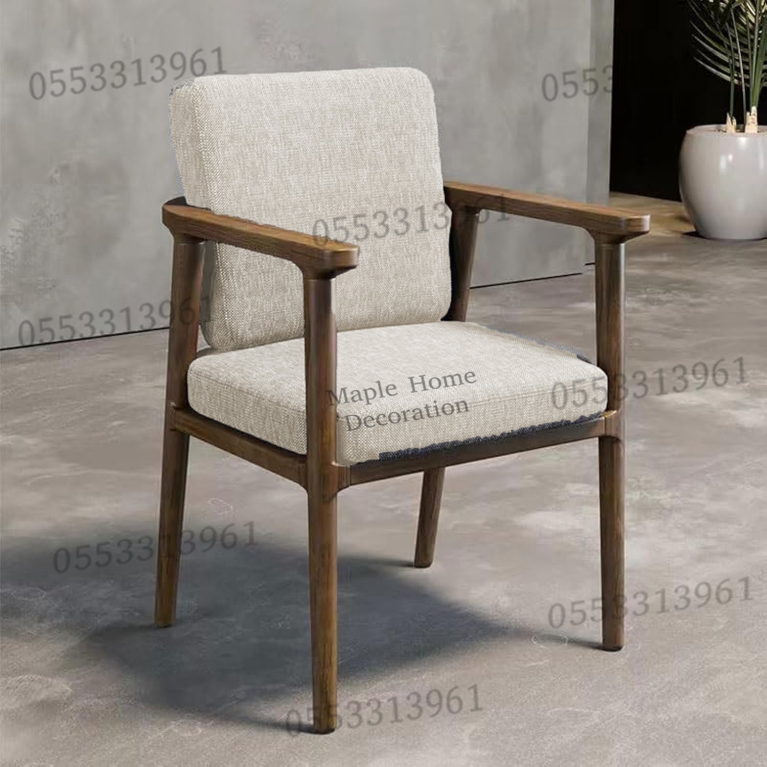 Dining Chairs Velvet Cushion Seat Restaurant Chair