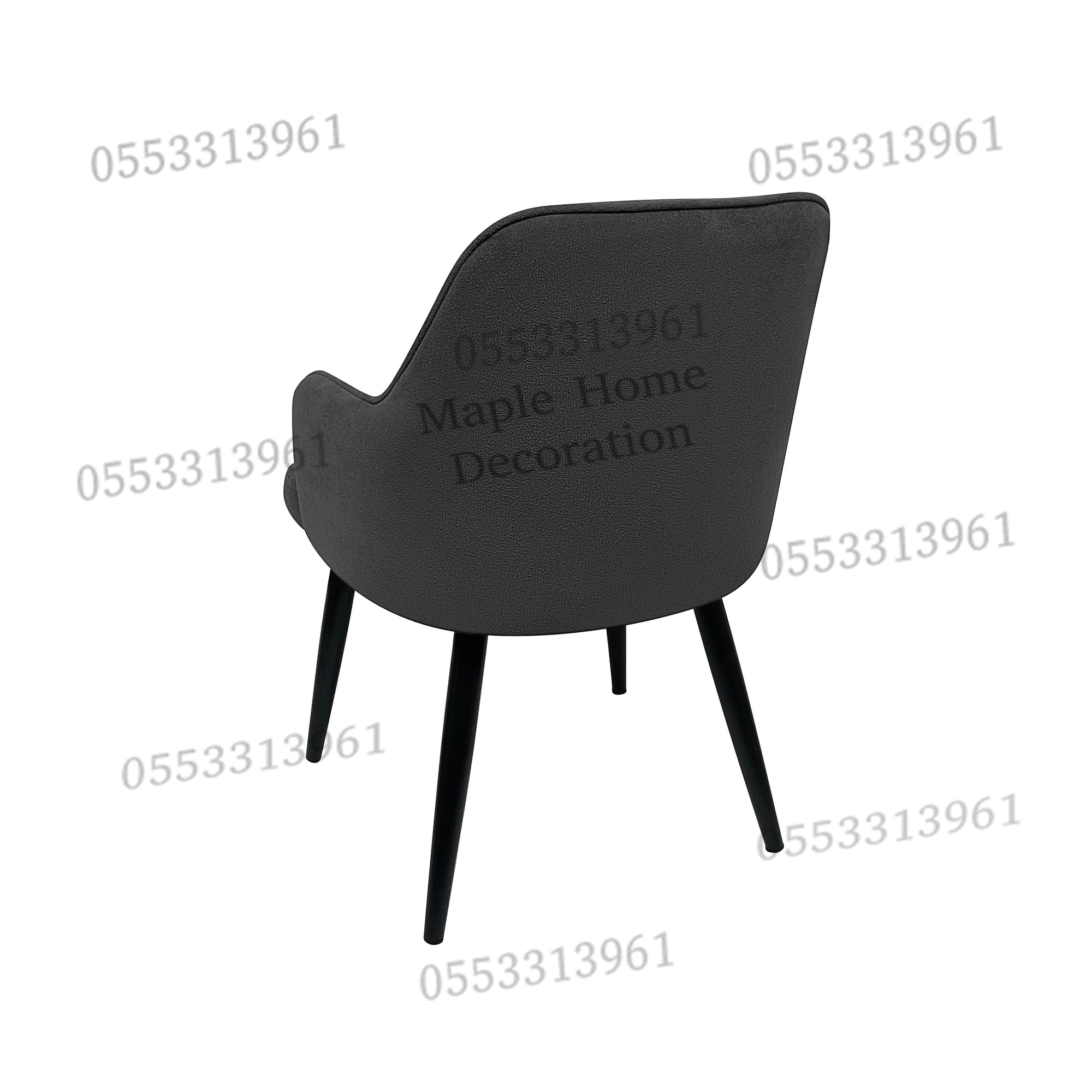 Dining Chairs Velvet Cushion Seat Chair Stainless Steel Golden Legs Dining Room Chair
