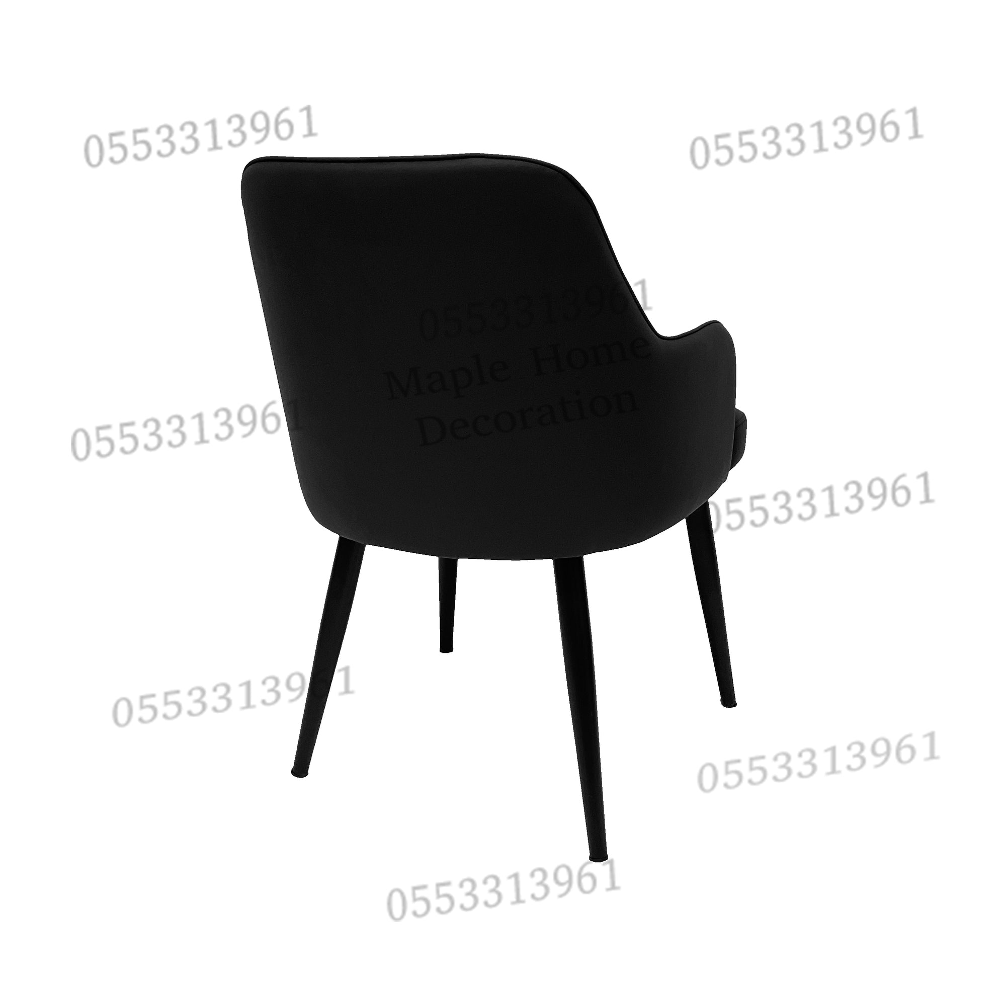 Dining Chairs Velvet Cushion Seat Chair Stainless Steel Golden Legs Dining Room Chair
