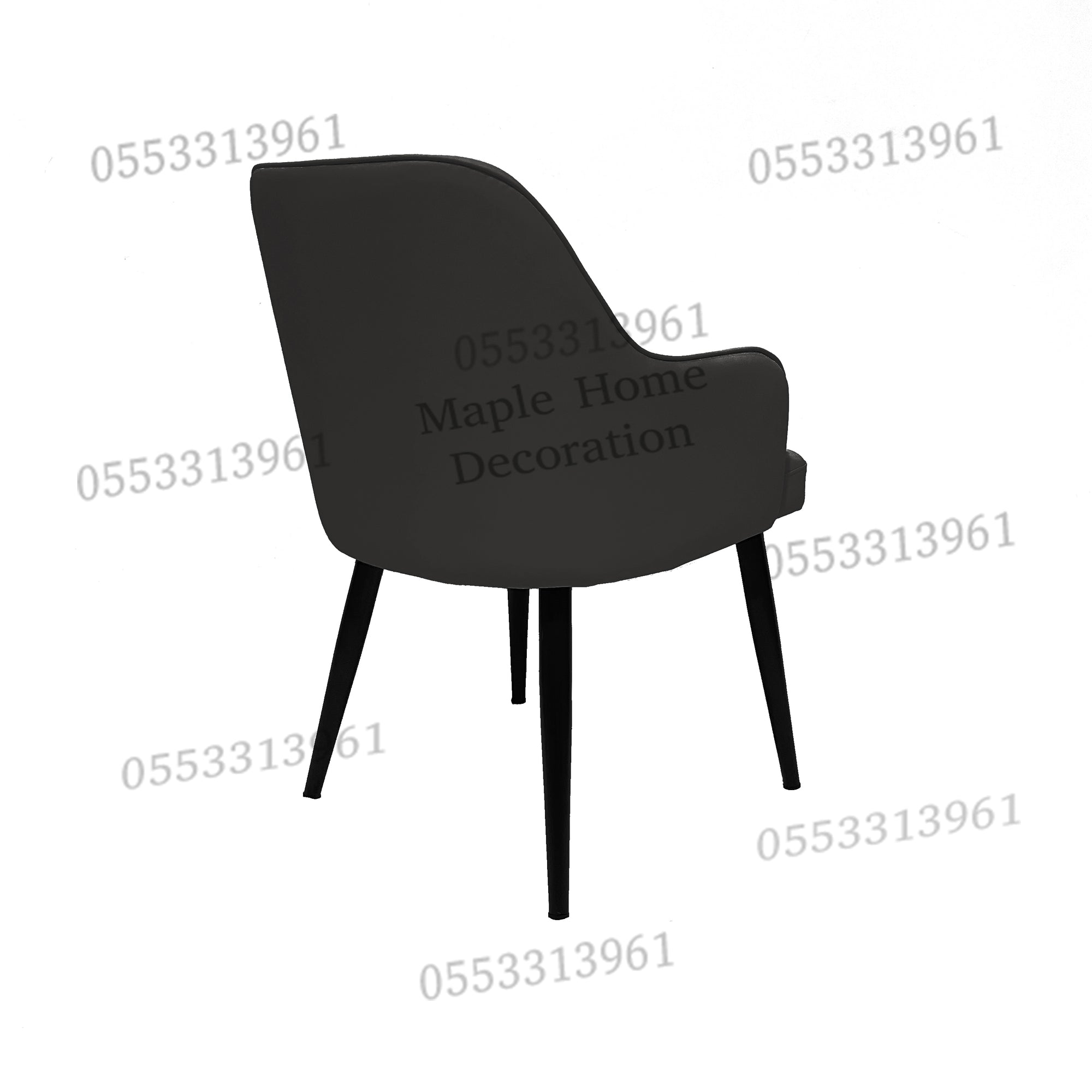 Dining Chairs Velvet Cushion Seat Chair Stainless Steel Golden Legs Dining Room Chair