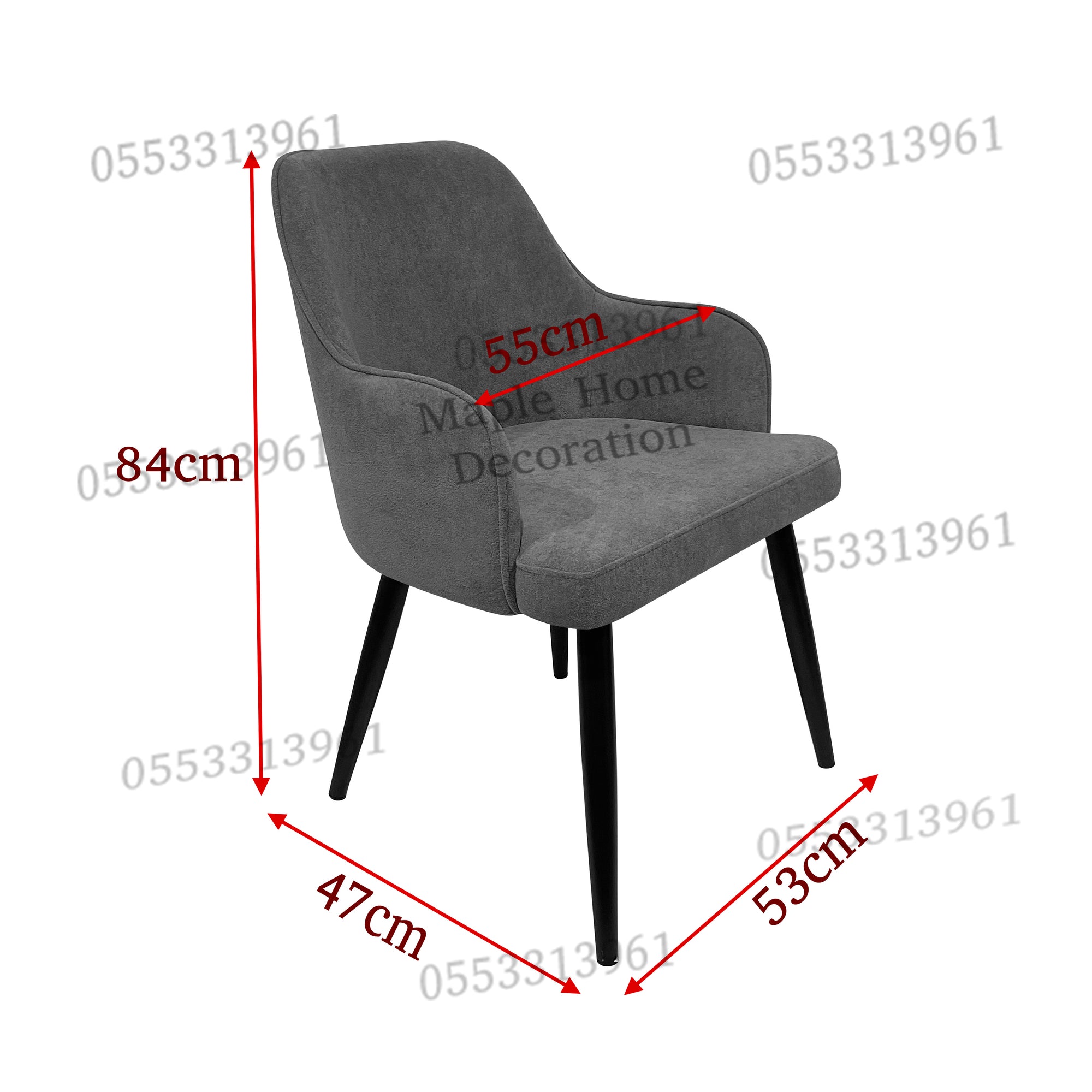Dining Chairs Velvet Cushion Seat Chair Stainless Steel Golden Legs Dining Room Chair