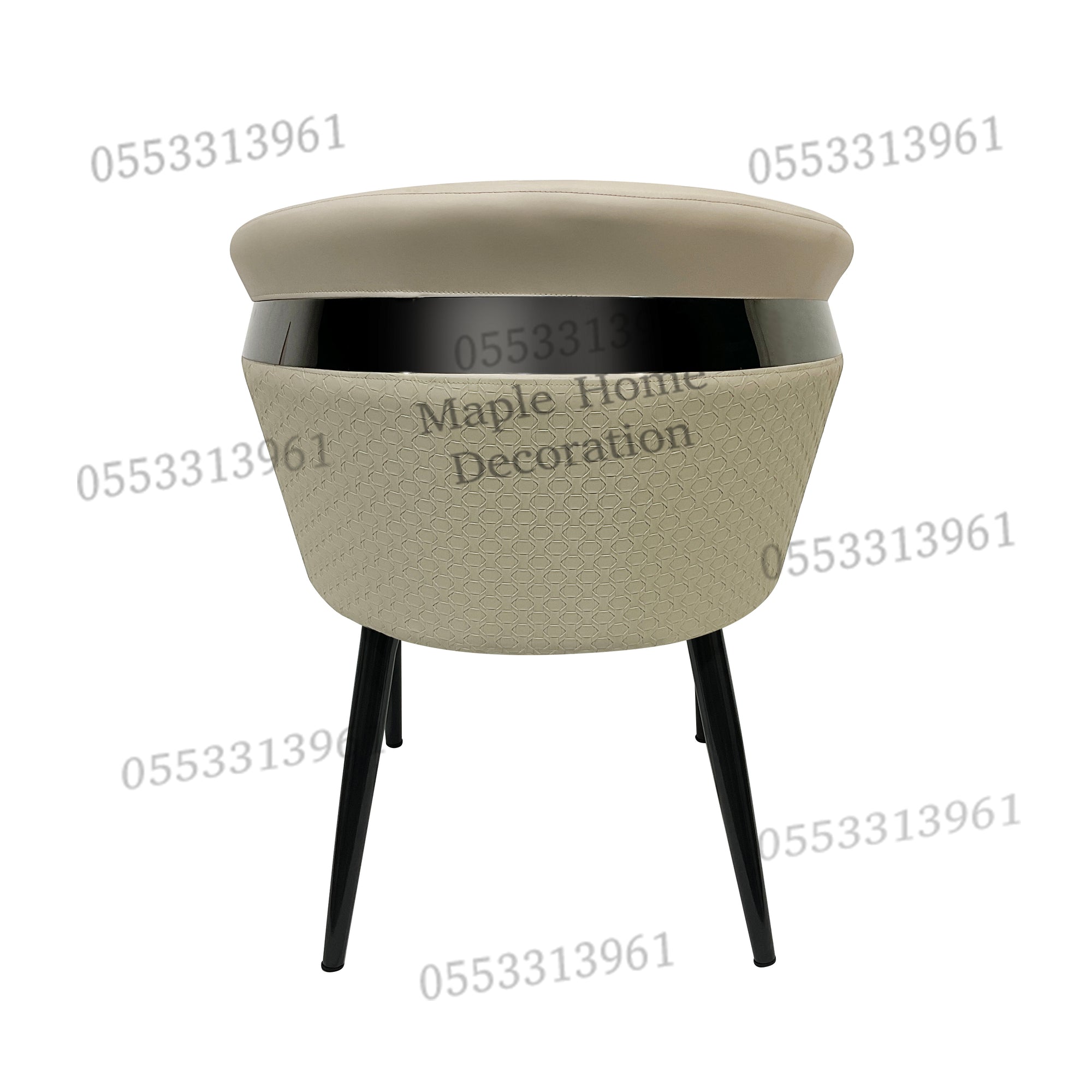 Dining Chairs Velvet Cushion Seat Chair Stainless Steel Golden Legs Dining Room Chair