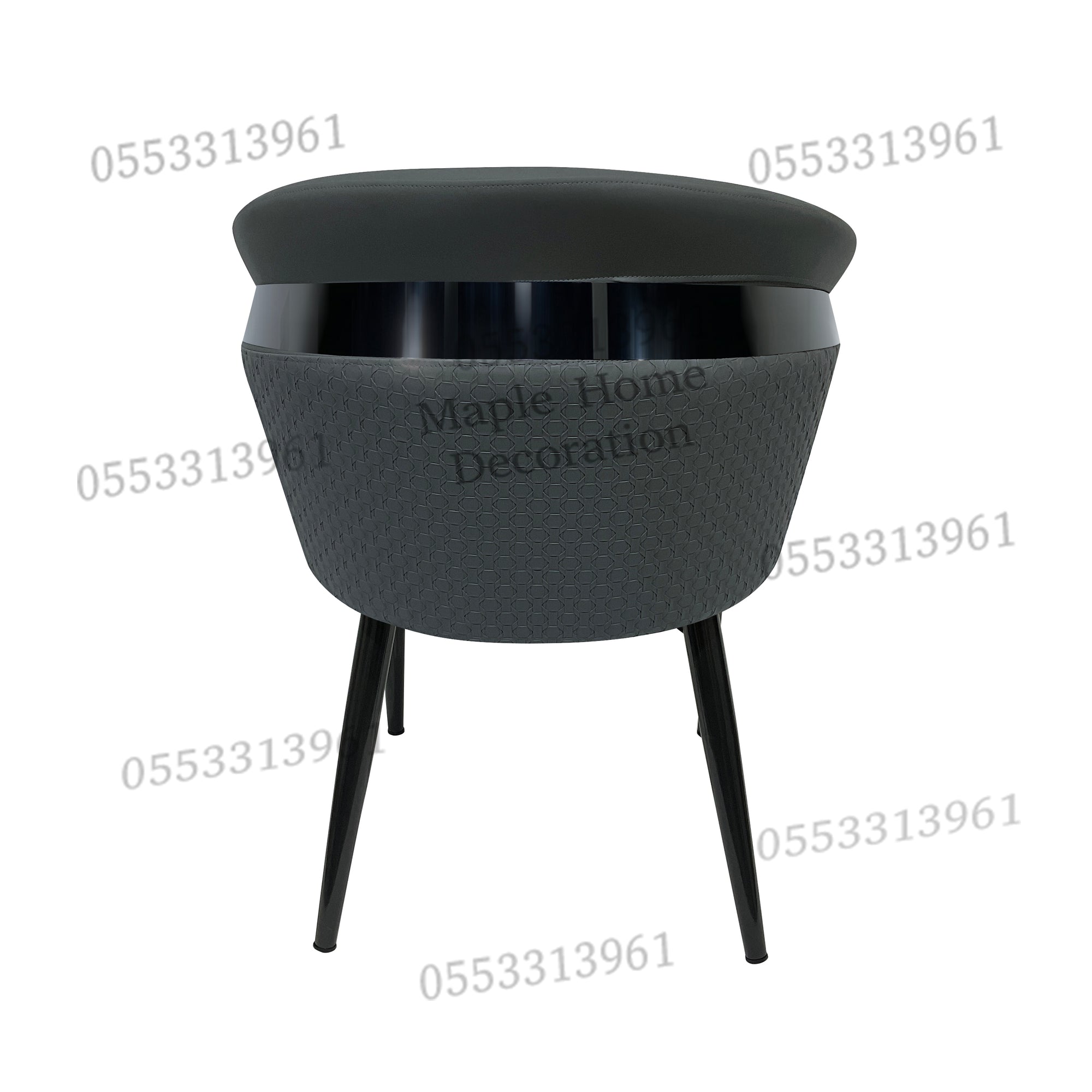 Dining Chairs Velvet Cushion Seat Chair Stainless Steel Golden Legs Dining Room Chair
