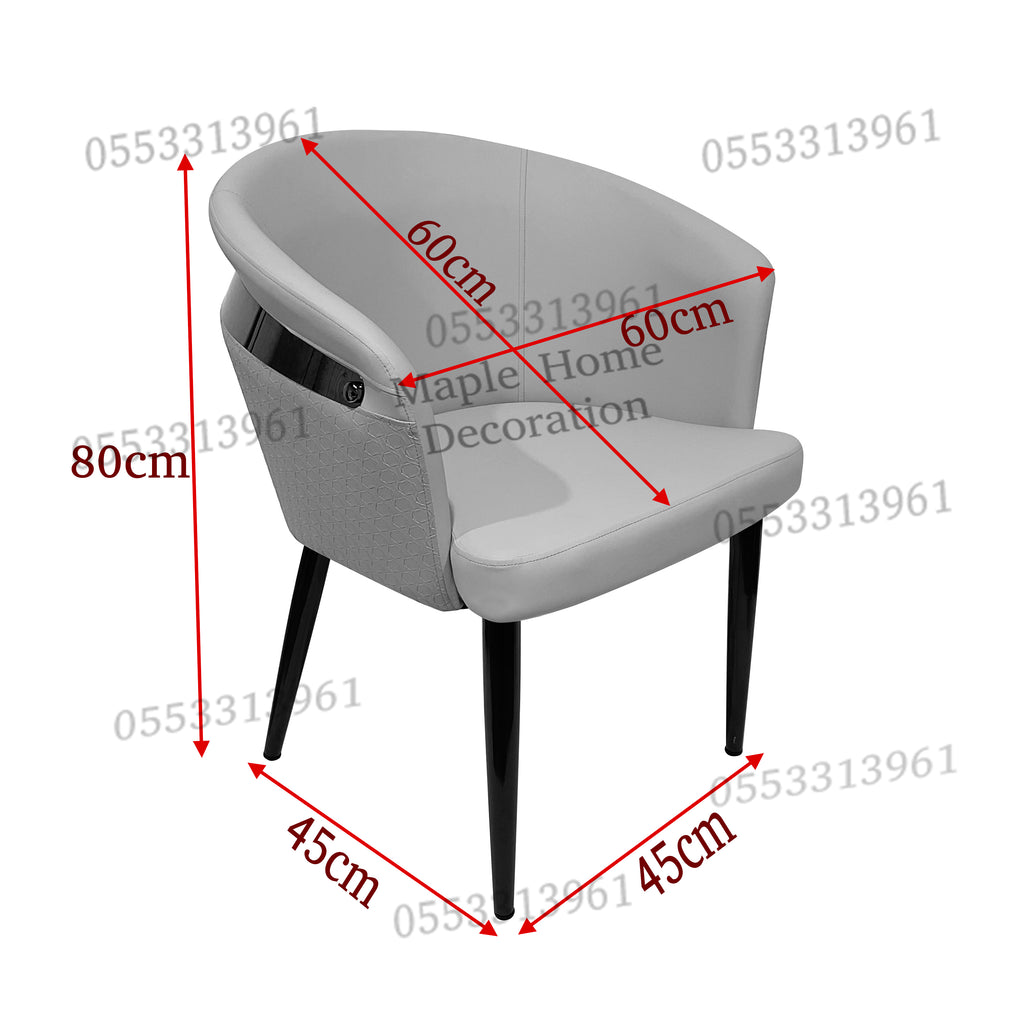 Dining Chairs Velvet Cushion Seat Chair Stainless Steel Golden Legs Dining Room Chair