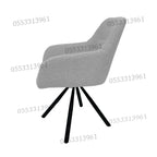 Dining Chairs Velvet Cushion Seat Chair Stainless Steel Golden Legs Dining Room Chair