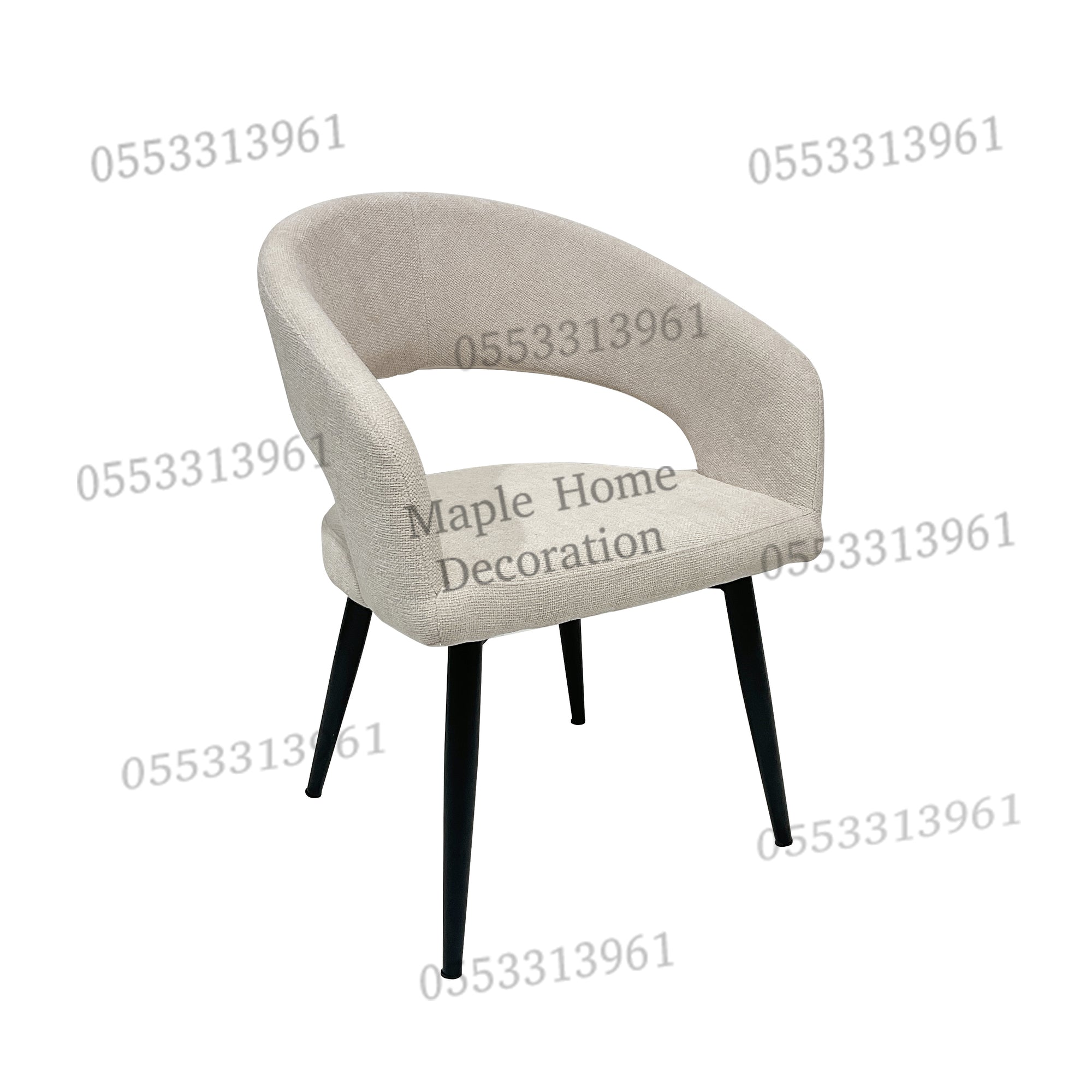 Dining Chairs Velvet Cushion Seat Chair Stainless Steel Golden Legs Dining Room Chair