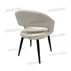 Dining Chairs Velvet Cushion Seat Chair Stainless Steel Golden Legs Dining Room Chair