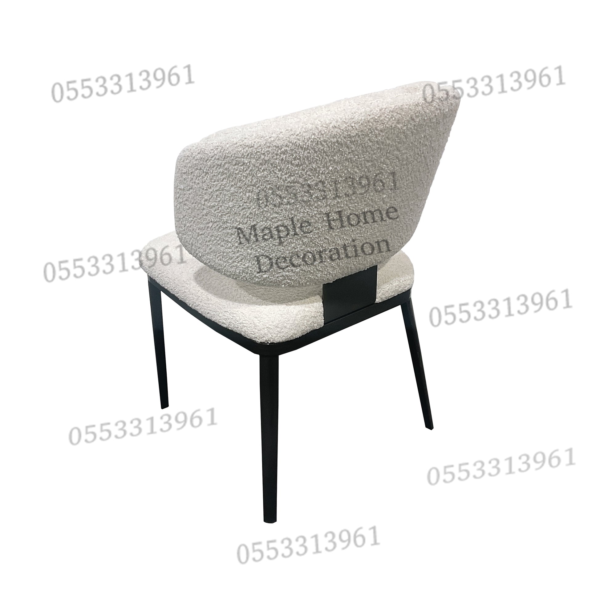 Dining Chairs Velvet Cushion Seat Chair Stainless Steel Golden Legs Dining Room Chair
